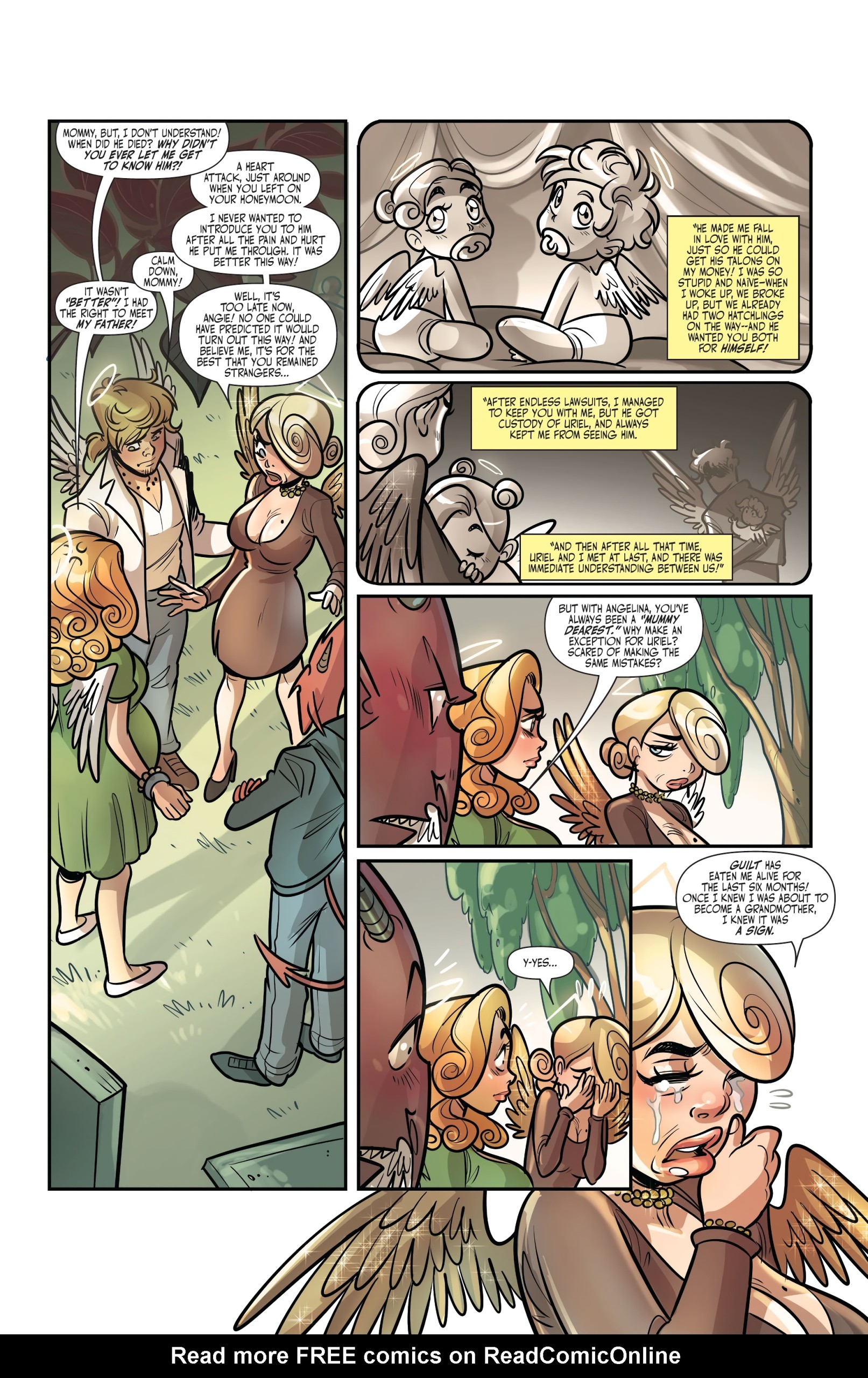 Un Sacred by Mirka Andolfo Issue 7 porn comic picture 8