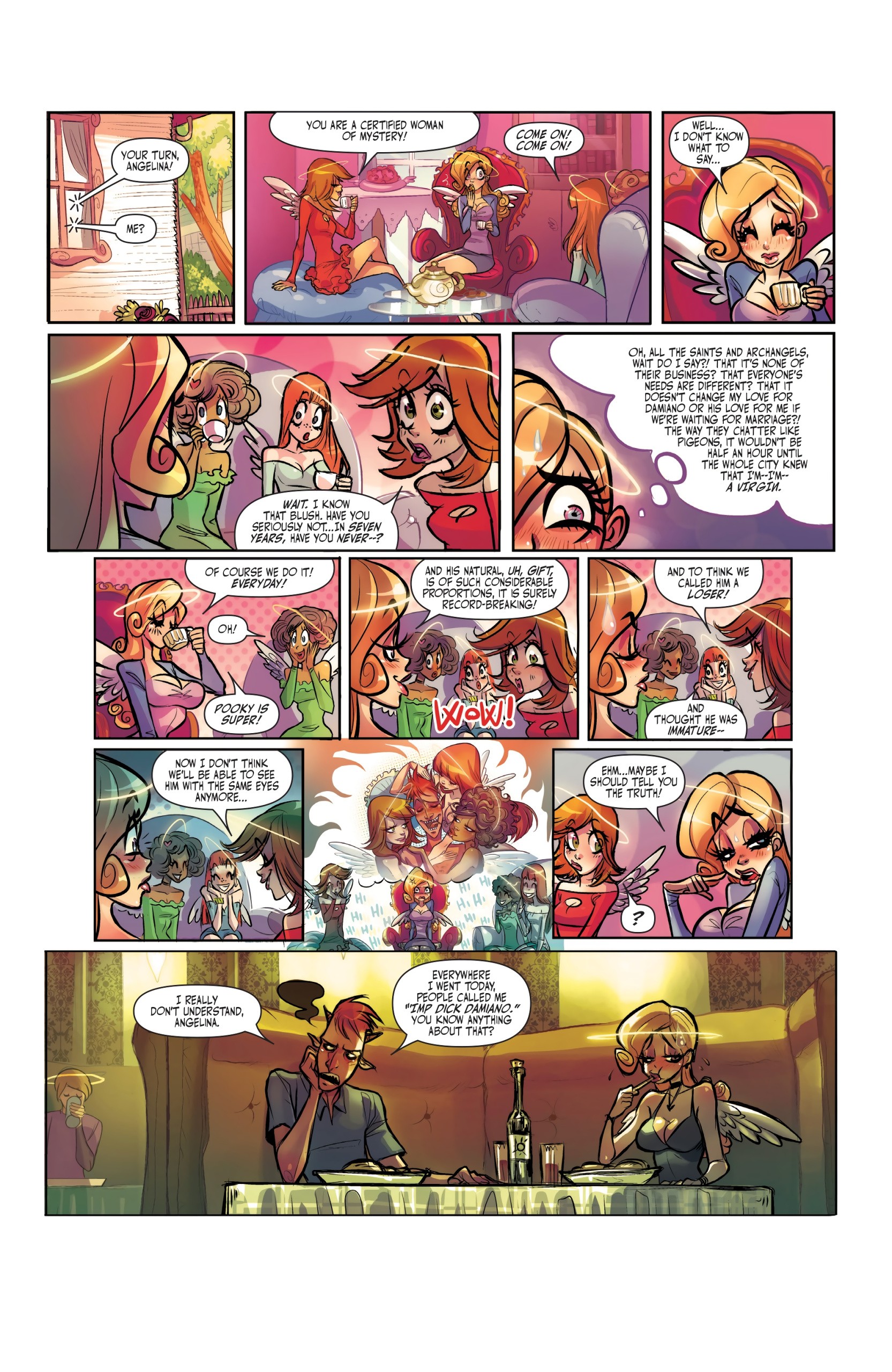 Un Sacred by Mirka Andolfo Issue porn comic picture 10