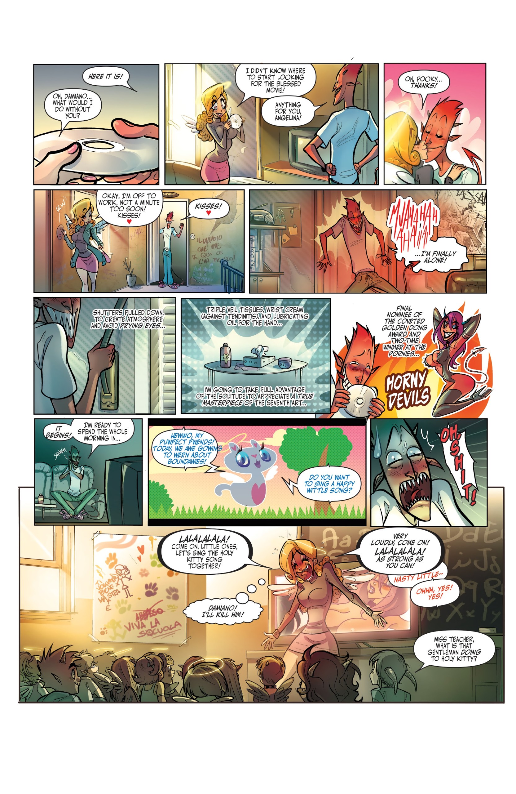 Un Sacred by Mirka Andolfo Issue porn comic picture 14
