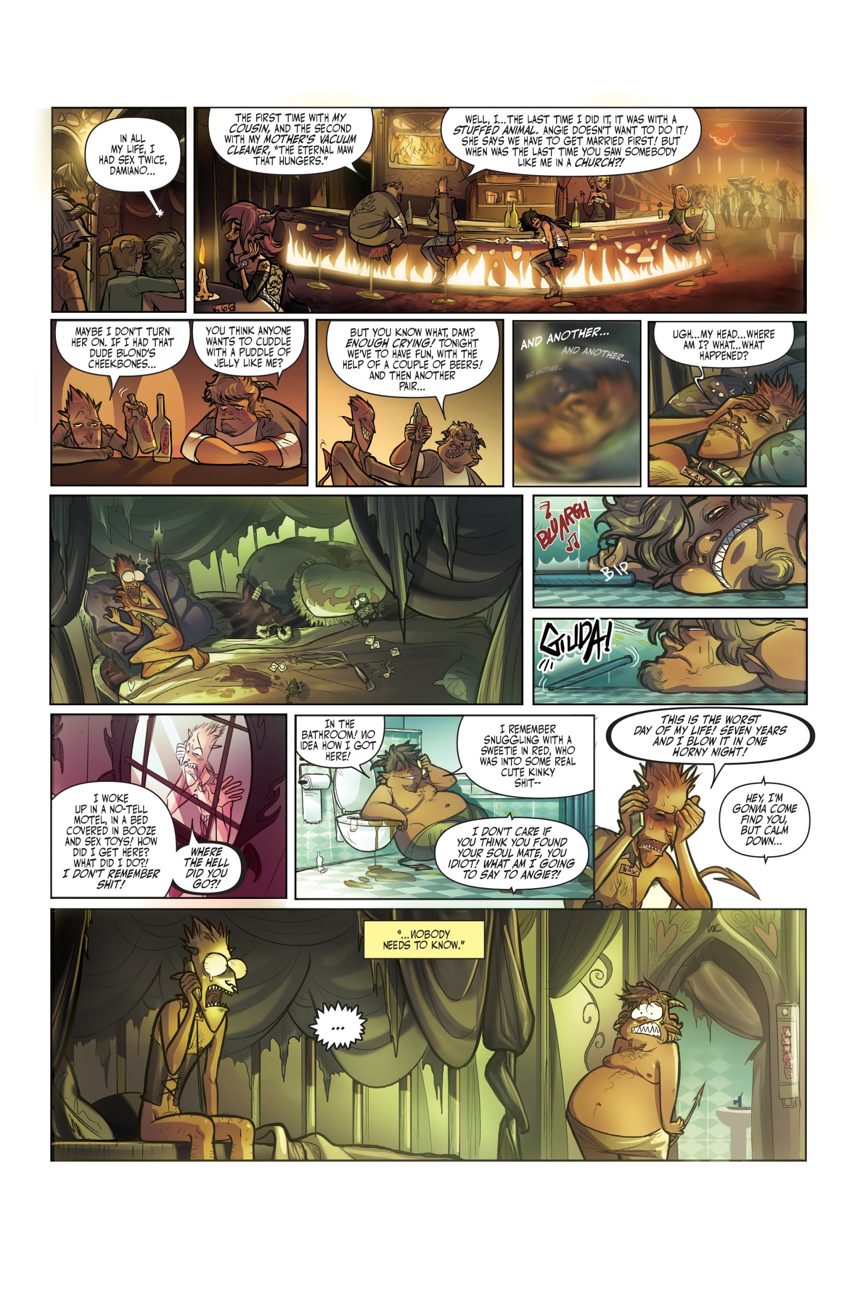 Un Sacred by Mirka Andolfo Issue porn comic picture 19