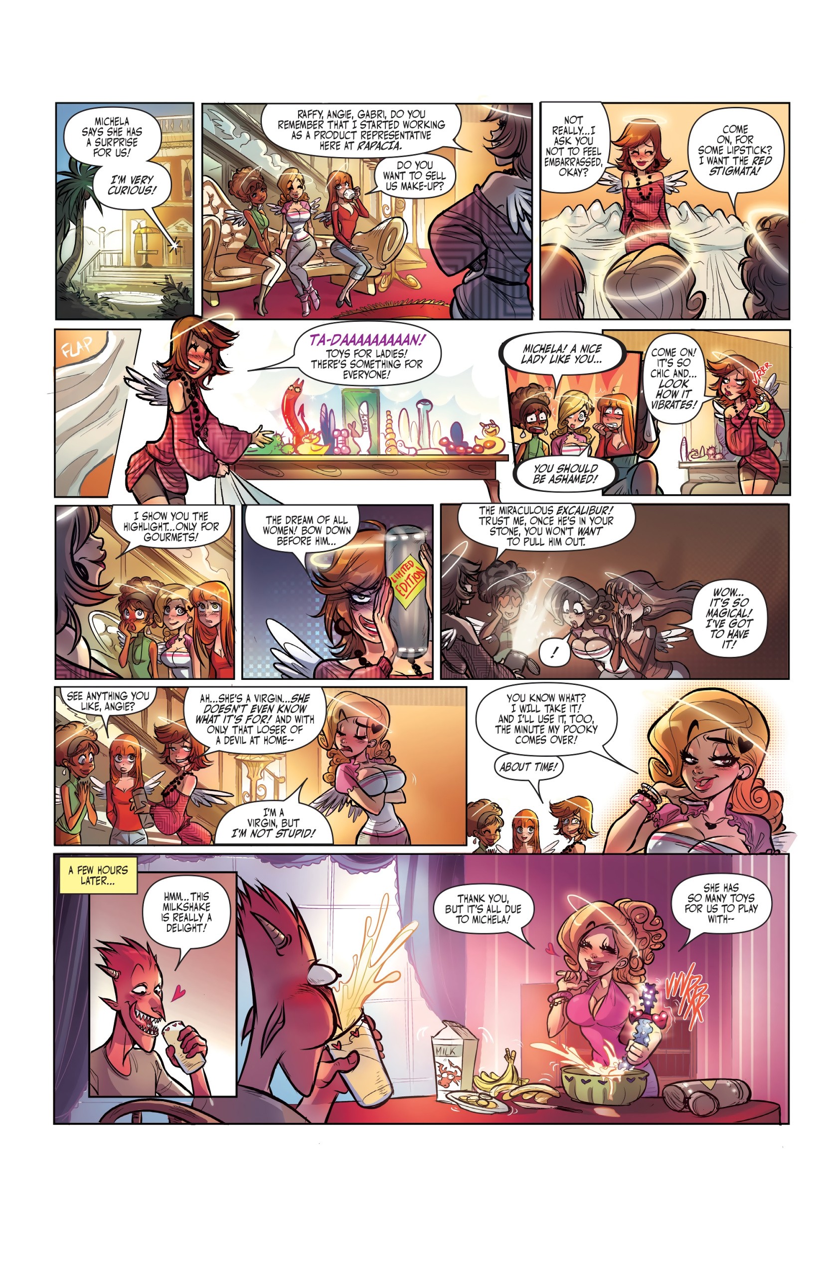 Un Sacred by Mirka Andolfo Issue porn comic picture 21