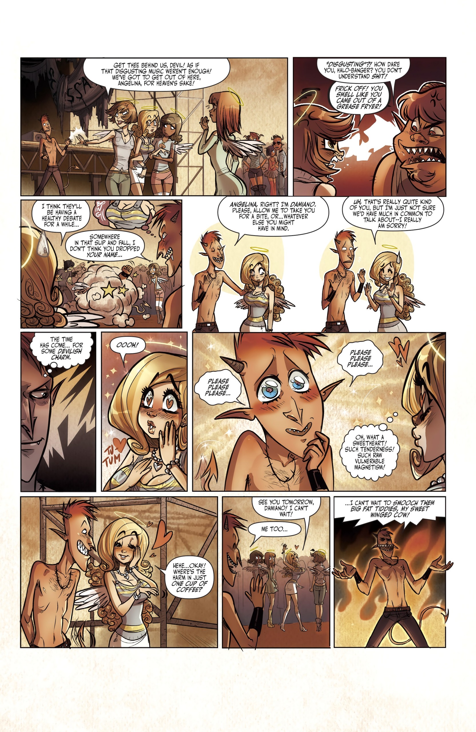 Un Sacred by Mirka Andolfo Issue porn comic picture 7