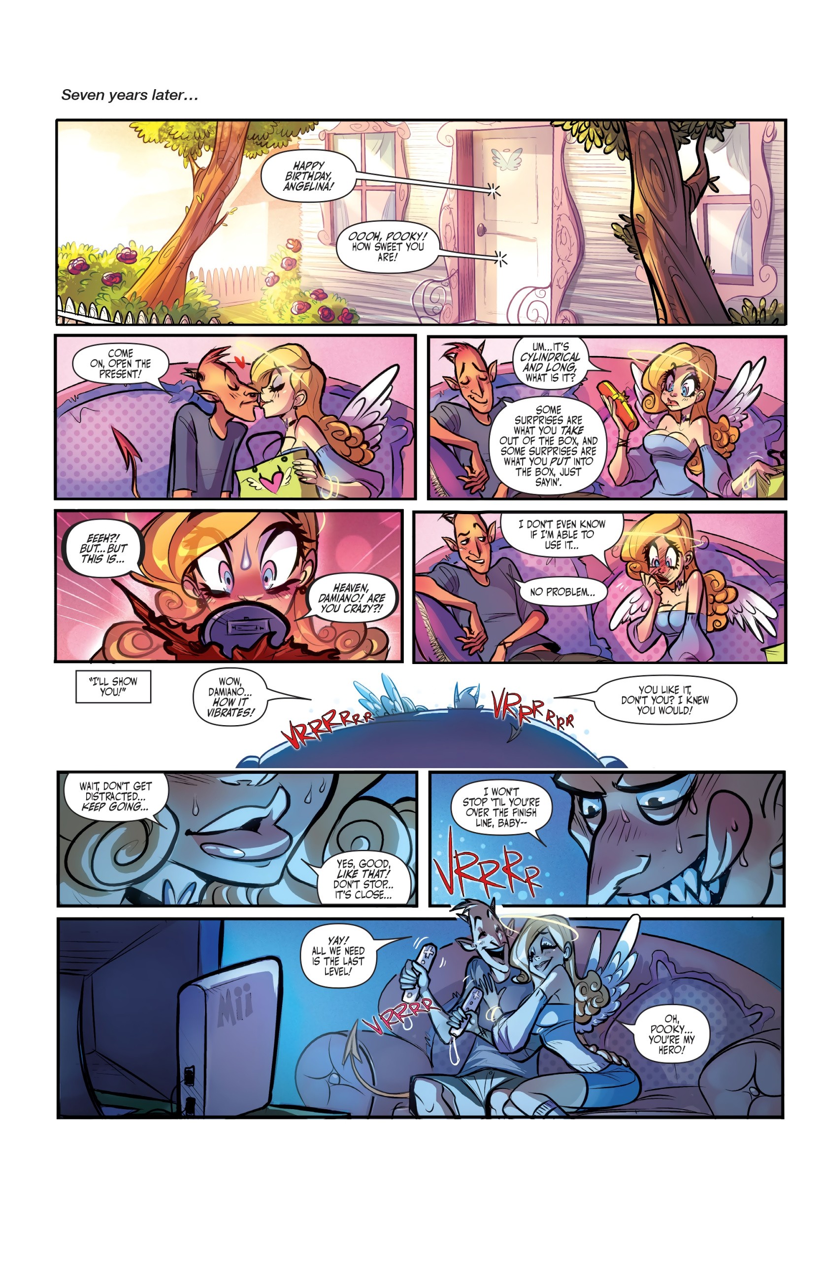 Un Sacred by Mirka Andolfo Issue porn comic picture 9
