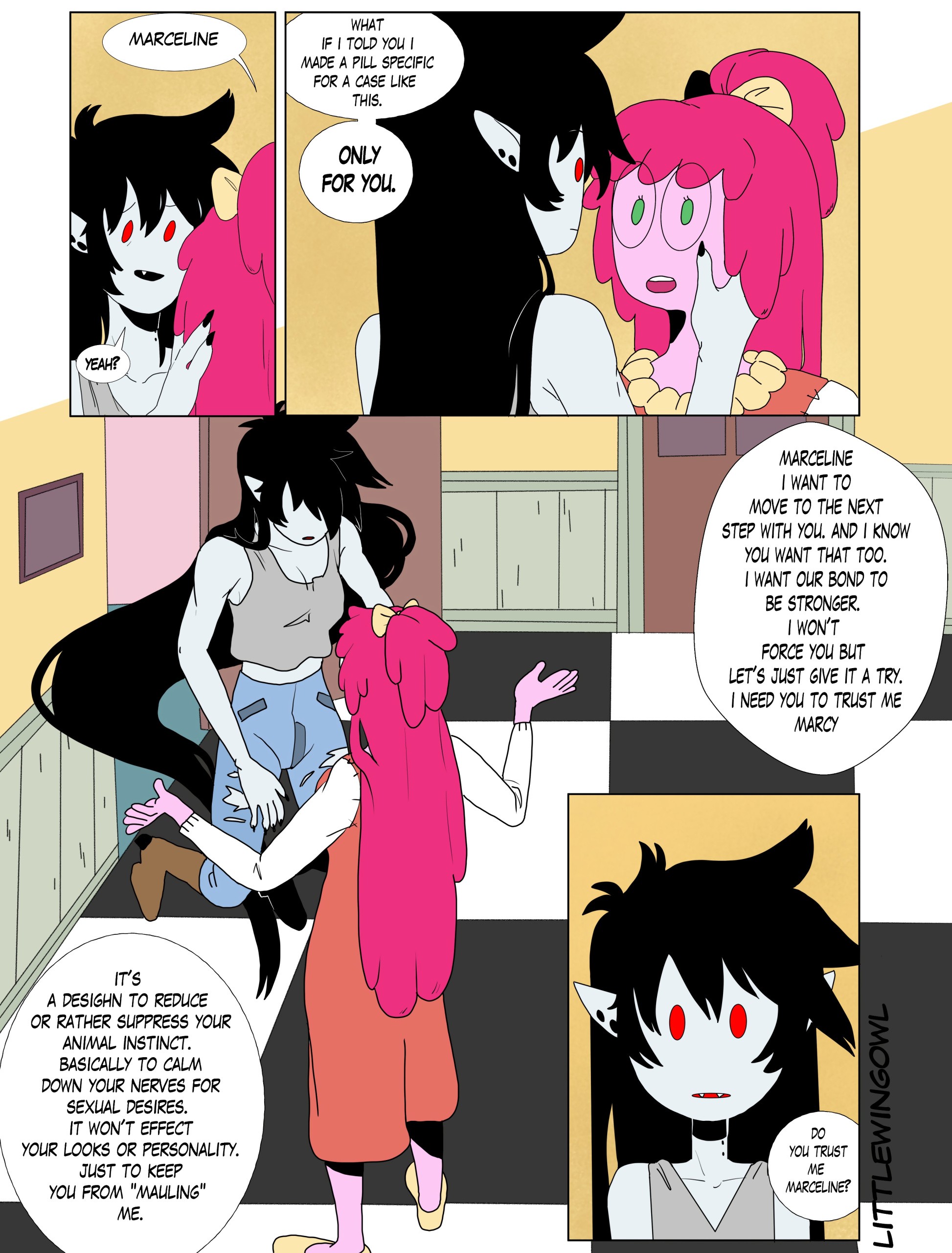 Bubbline porn comic picture 5