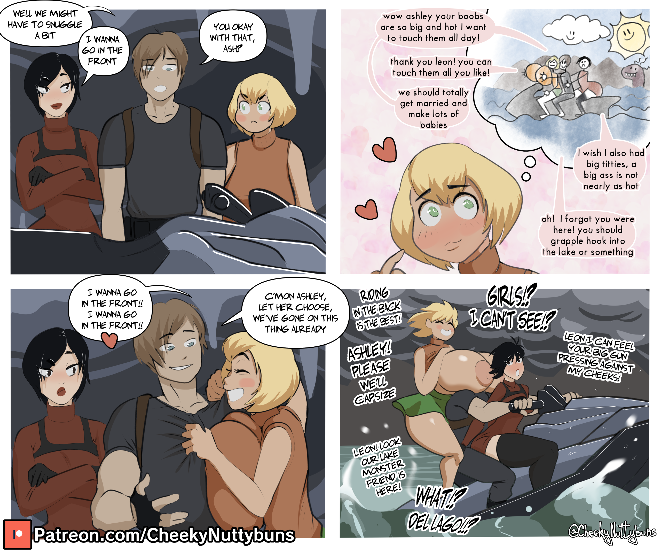 Cheeky Strips! - Ashley porn comic picture 11