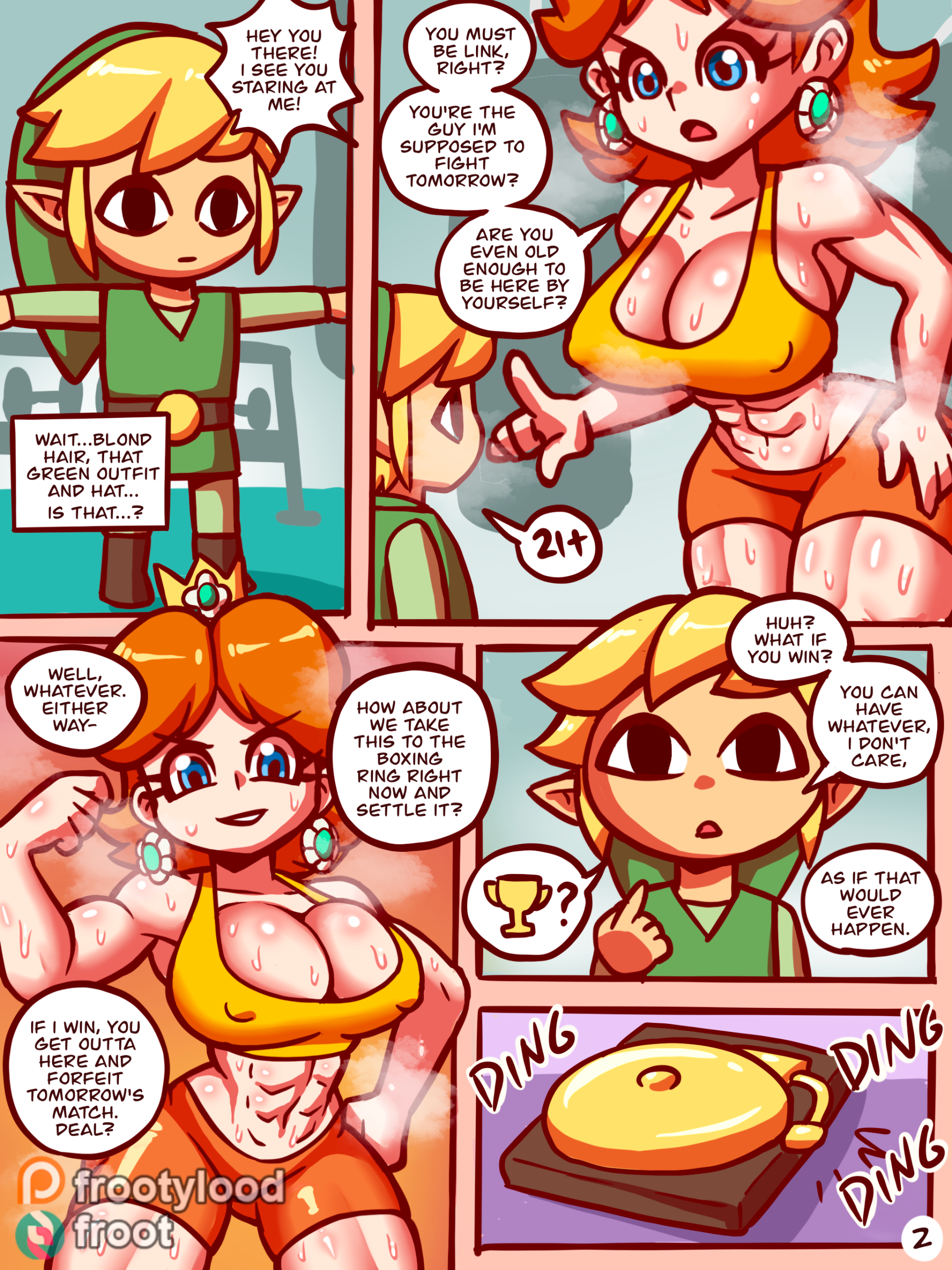 Daisy porn comic picture 2