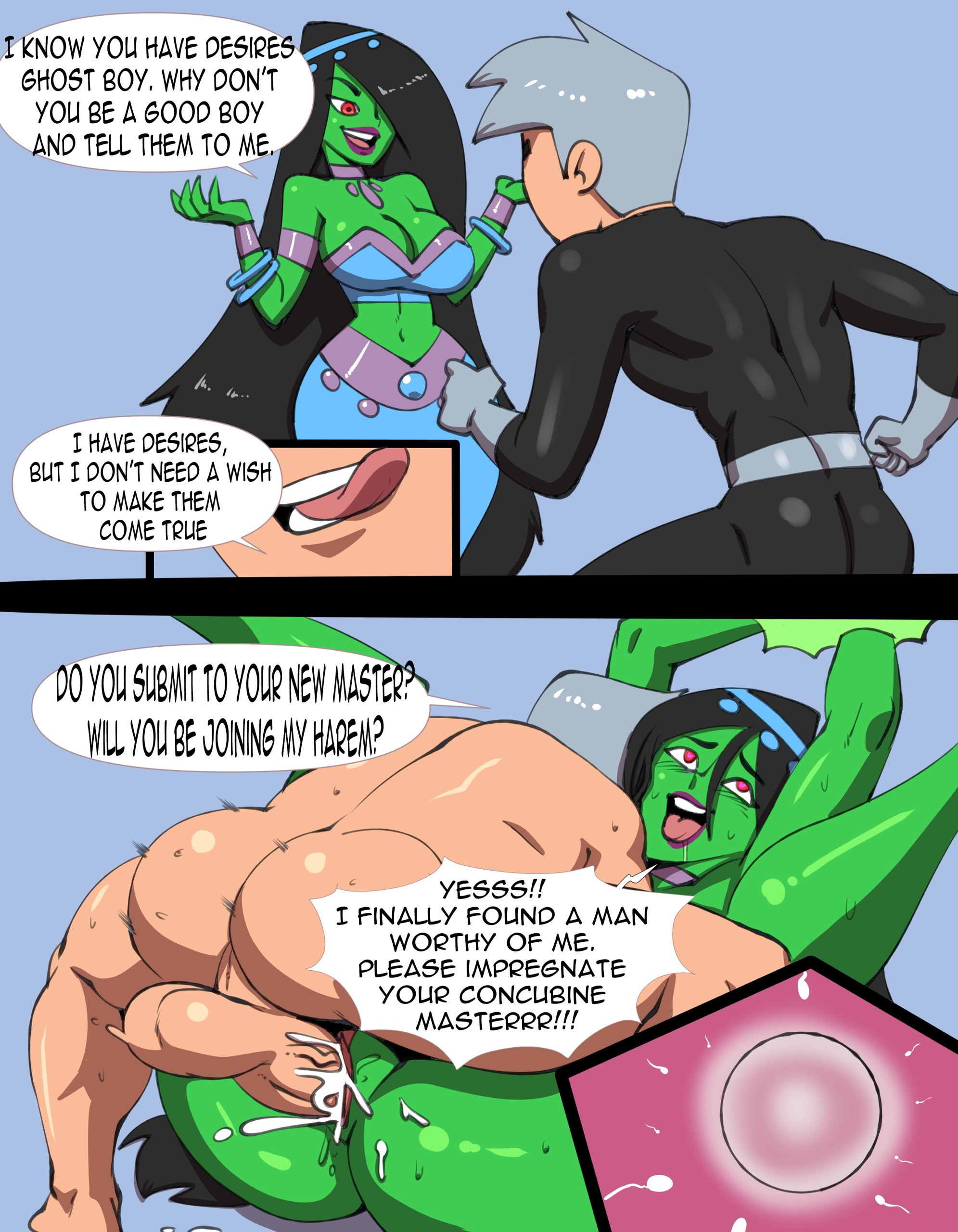 Danny's Harem porn comic picture 3