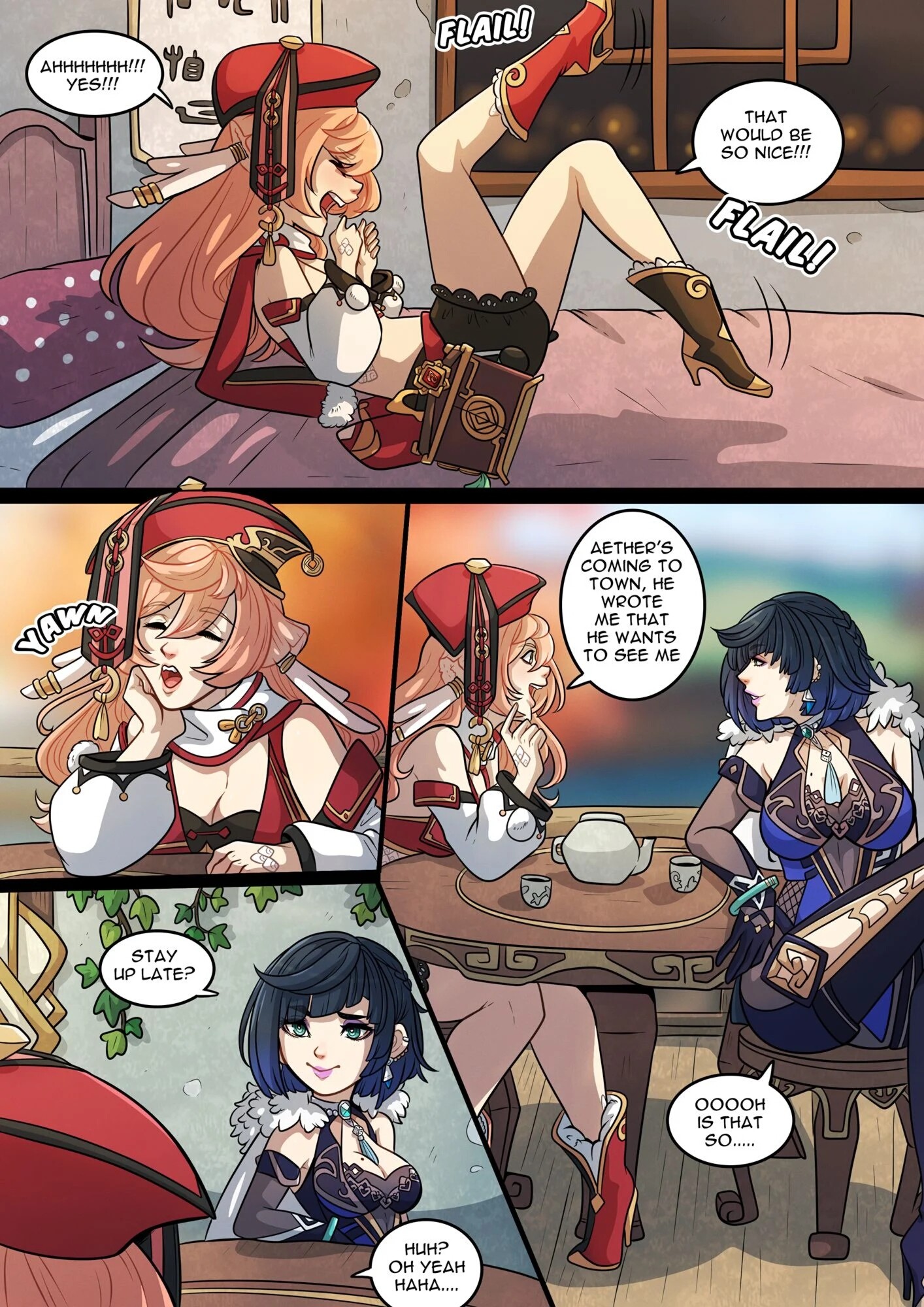 Elemental Desire 1: Flourishing Fervor porn comic picture 5