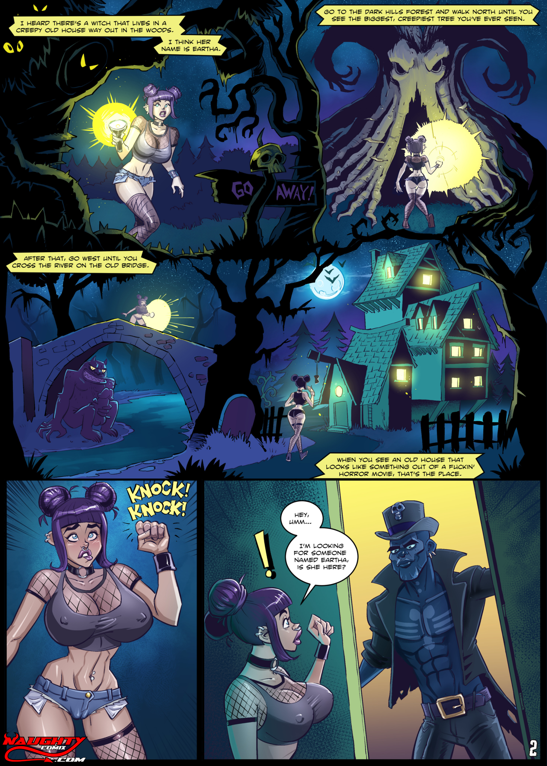 Eva vs Evil 1-2 porn comic picture 3