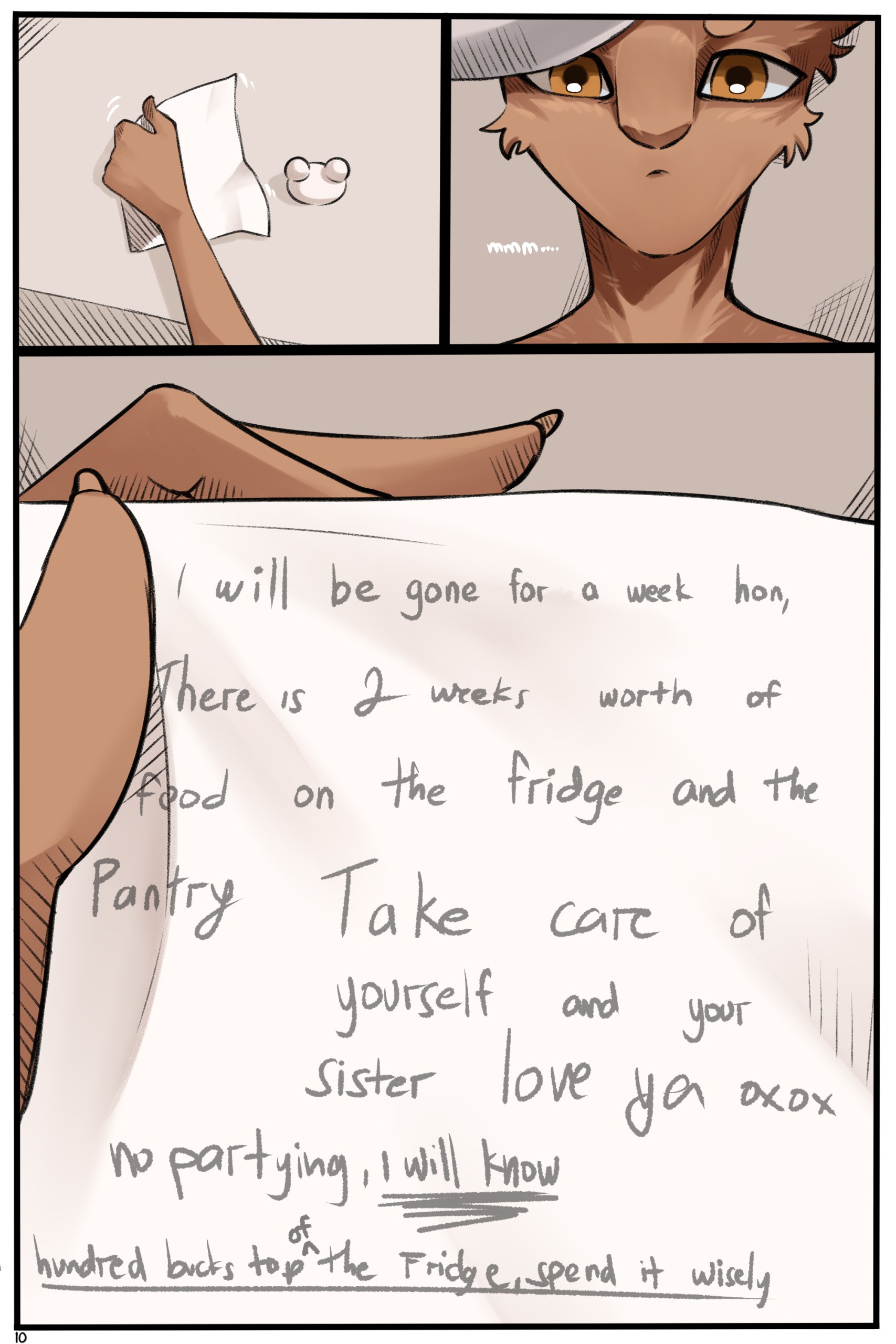 Gone for a Week 1 porn comic picture 11