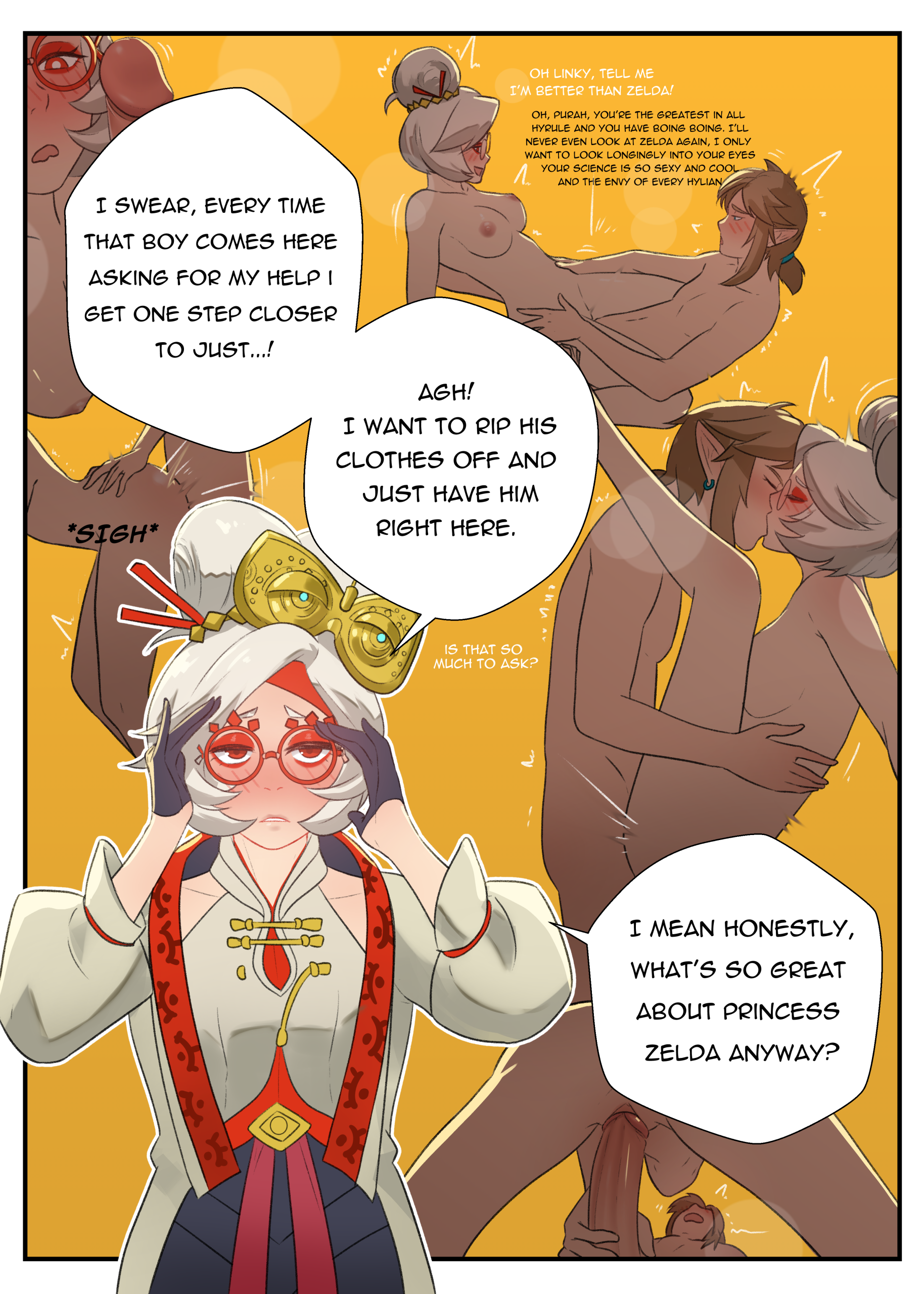 Purah's Daydreams porn comic picture 2