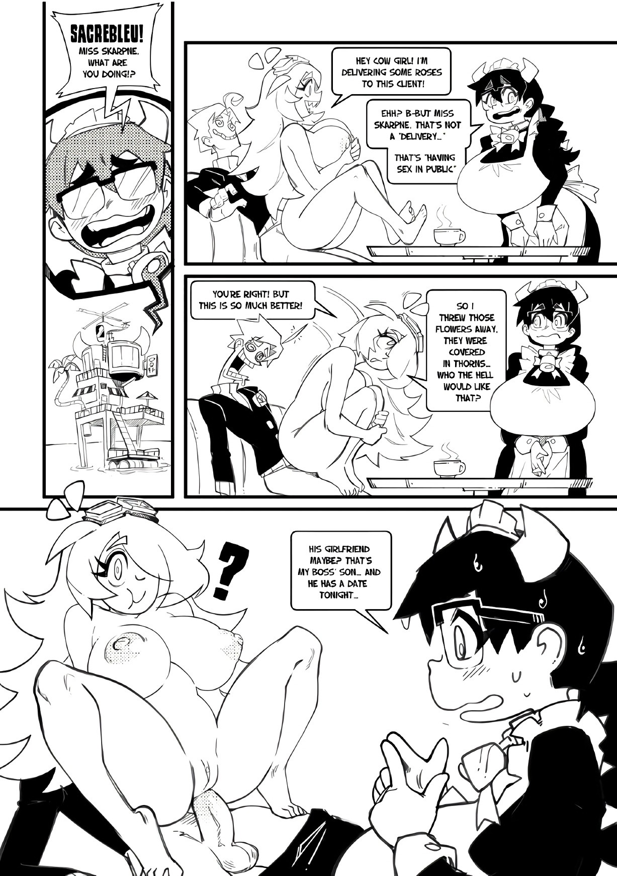 Skarpworld 11: La Petite Mort porn comic picture 22