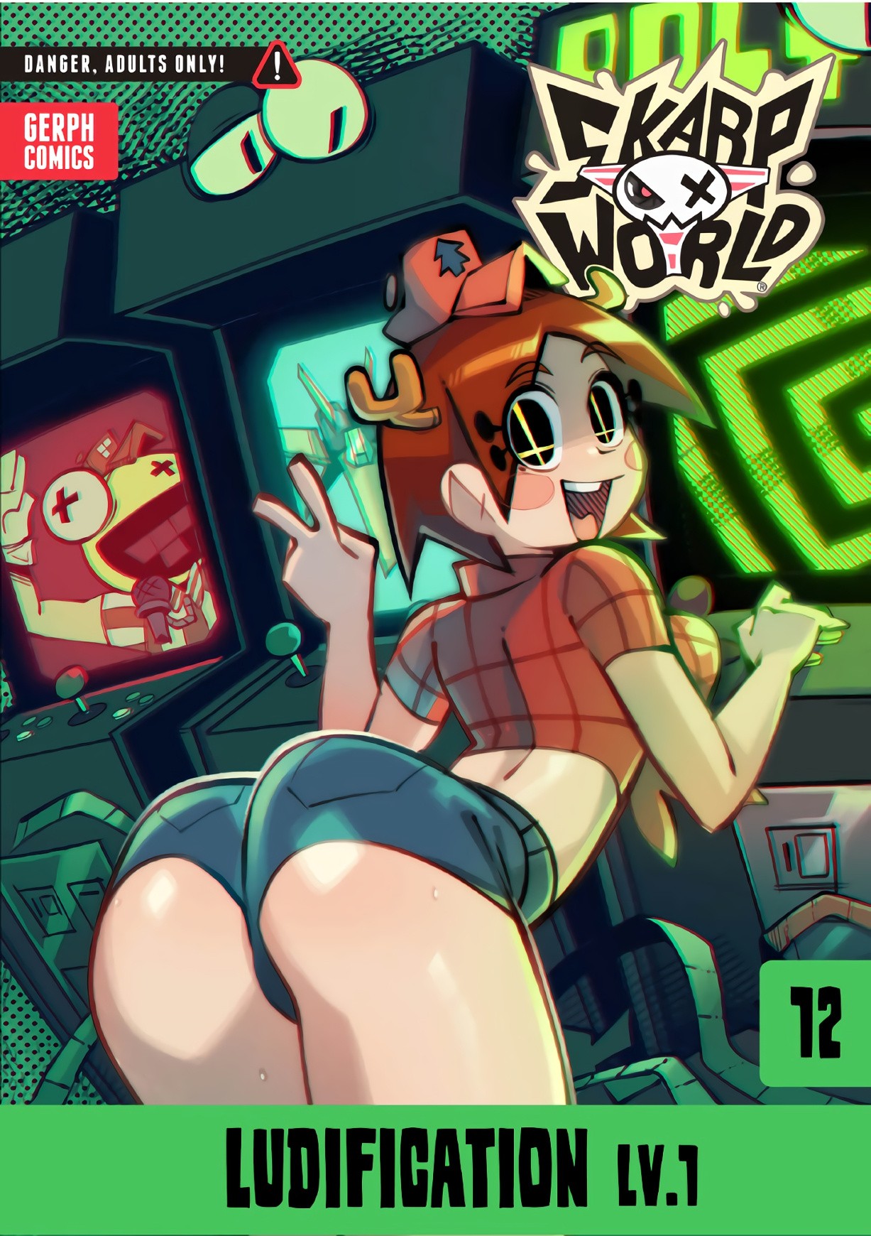 Skarpworld 12: Ludification porn comic picture 1