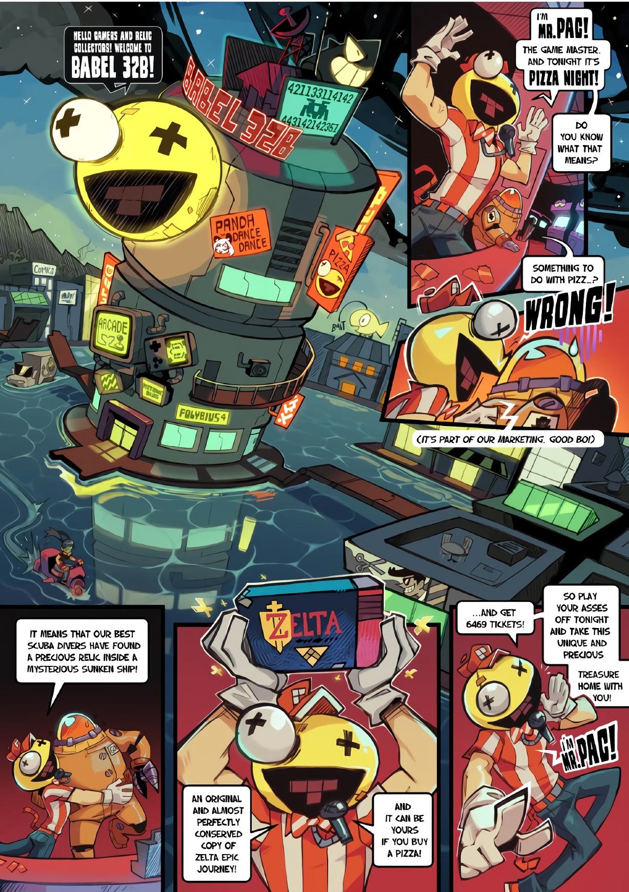 Skarpworld 12: Ludification porn comic picture 2