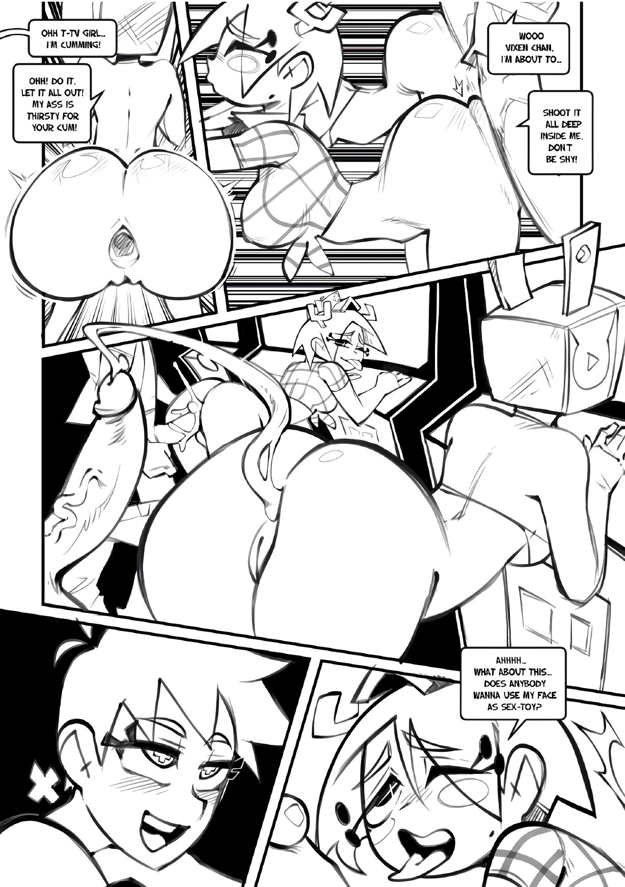 Skarpworld 12: Ludification porn comic picture 25