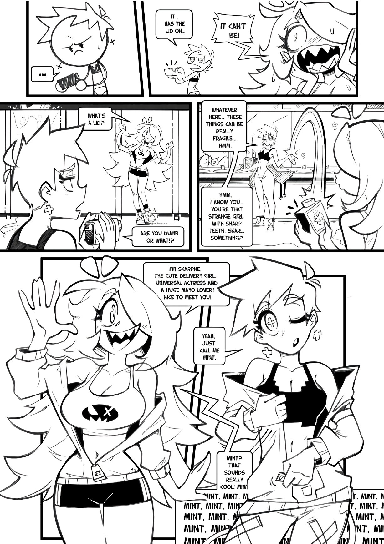 Skarpworld 12: Ludification porn comic picture 9