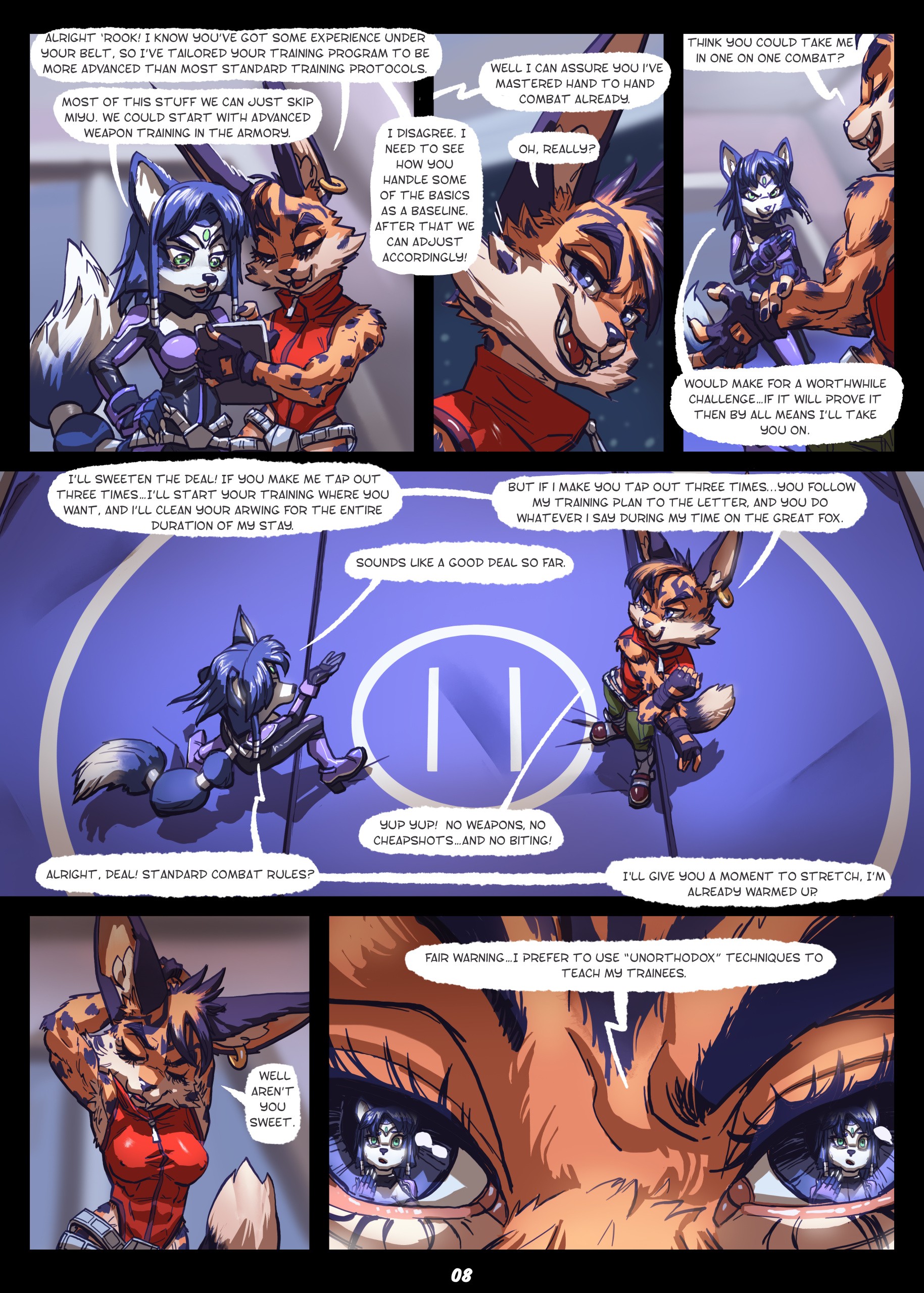Starfox: Alternative Training Methods porn comic picture 10