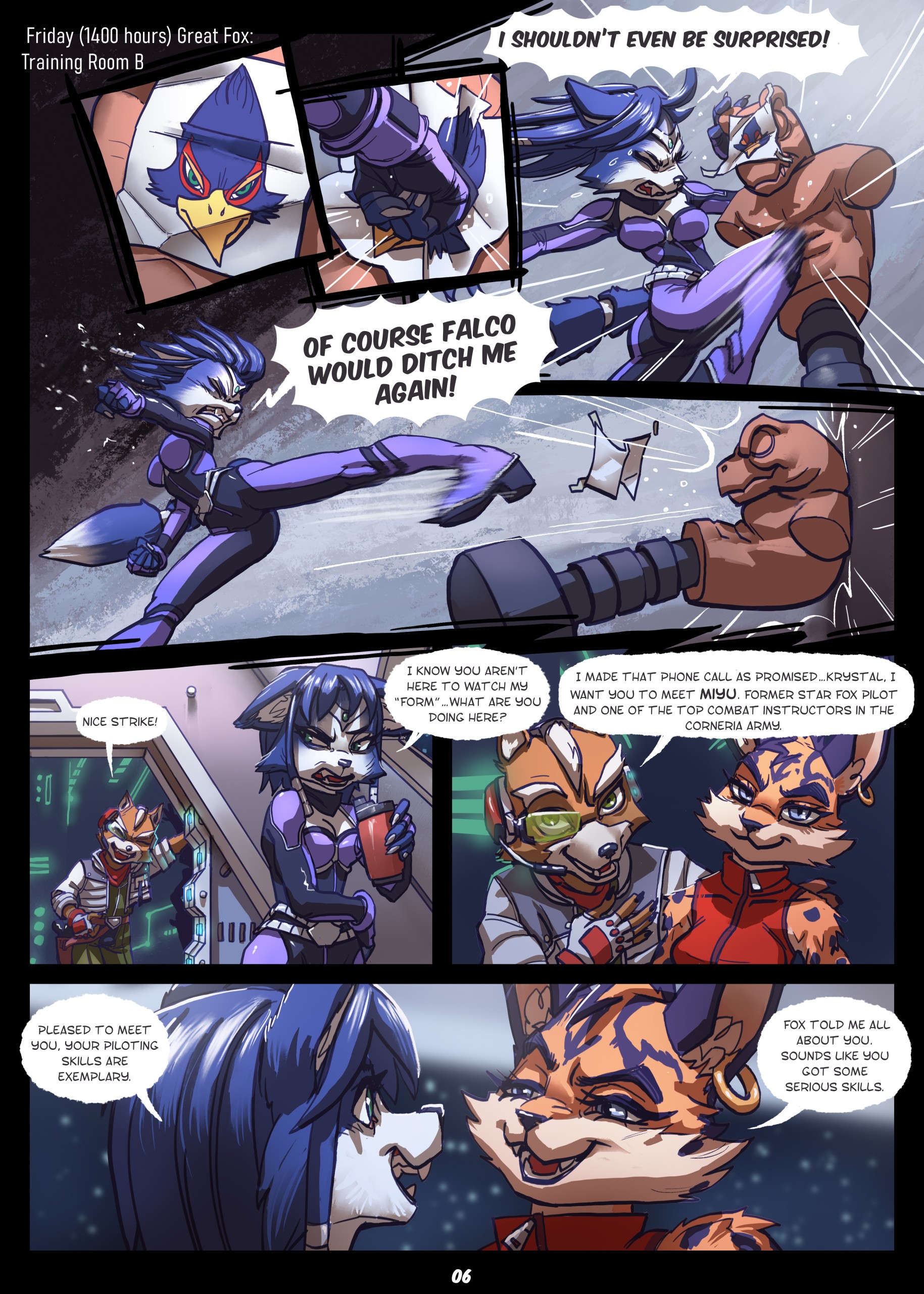 Starfox: Alternative Training Methods porn comic picture 8