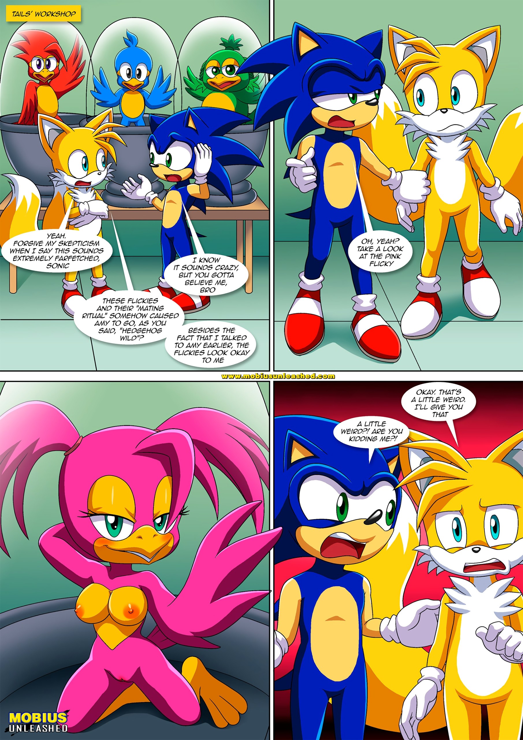 The Mayhem of the Kinky Virus 3 porn comic picture 4
