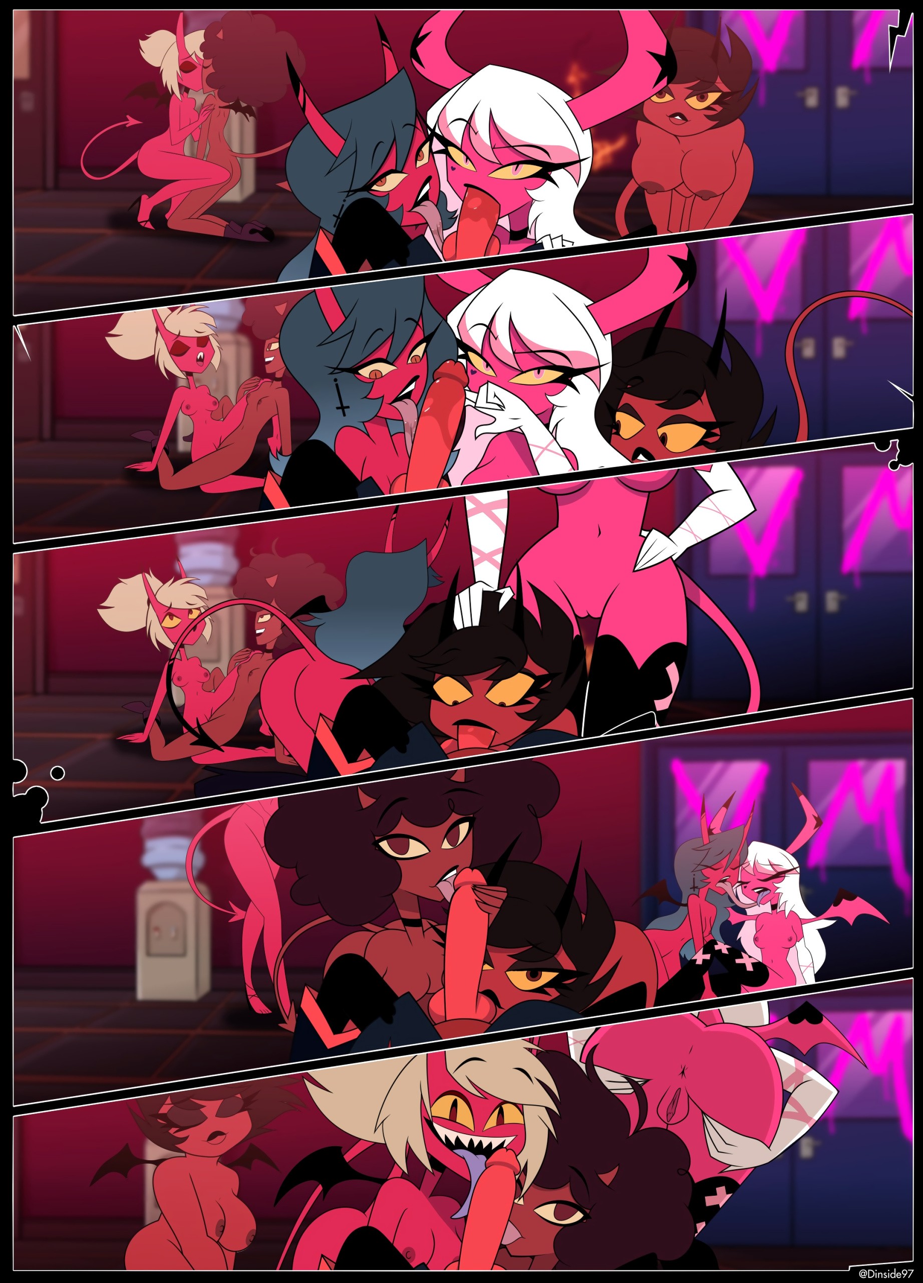 Verosika's crew porn comic picture 6
