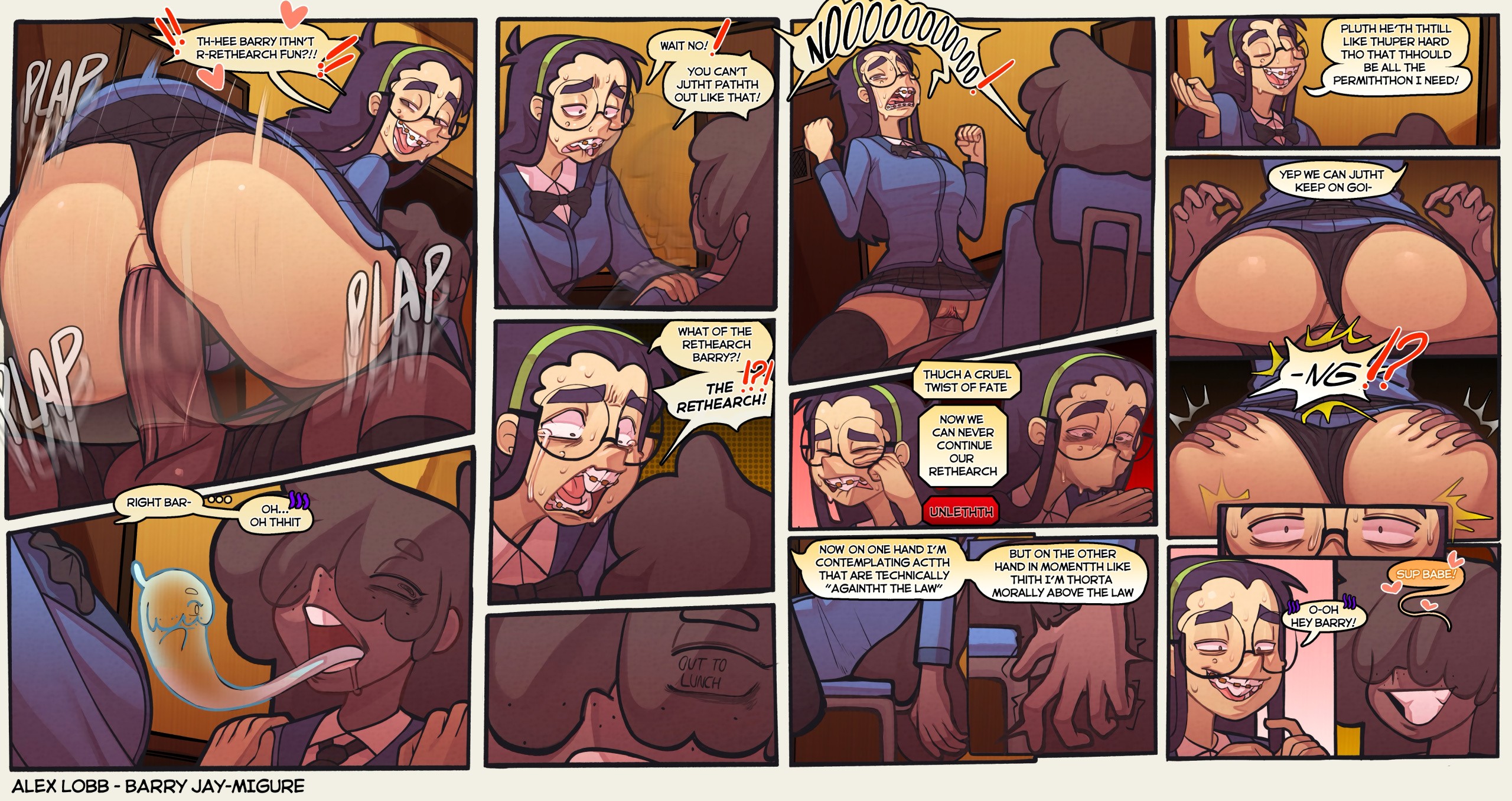Afterclass Research porn comic picture 4
