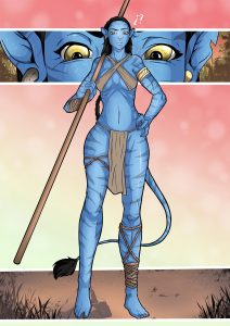 Avatar Na'vi porn comic picture 1