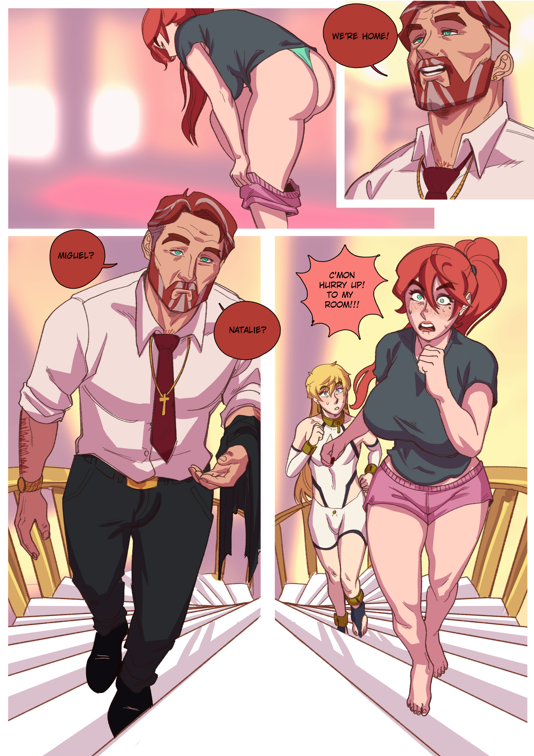 Between Heaven and Hell 1 - Oil Massage porn comic picture 29