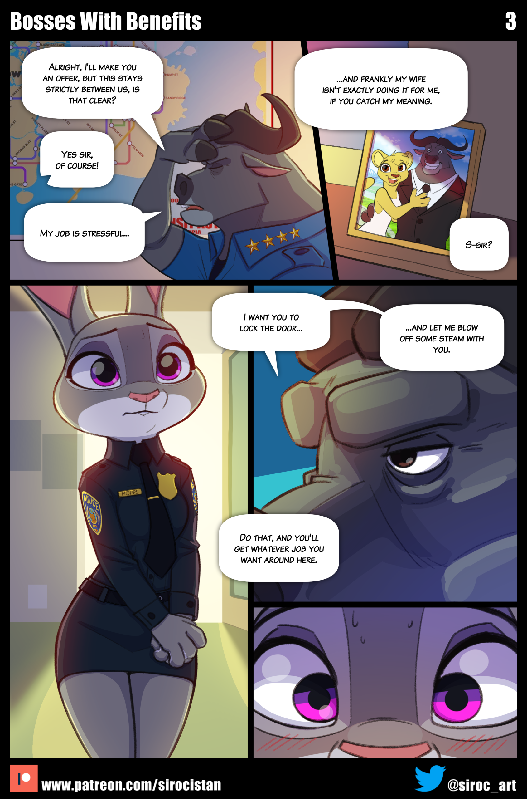 Bosses With Benefits porn comic picture 4
