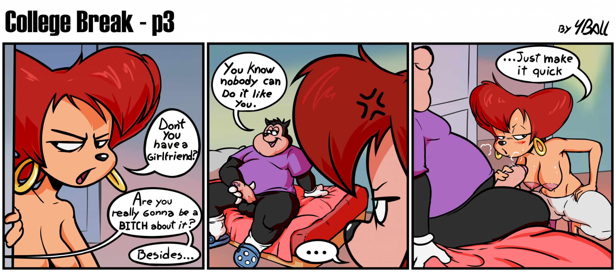 College break porn comic picture 3