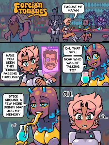 Foreign Tongues porn comic picture 1