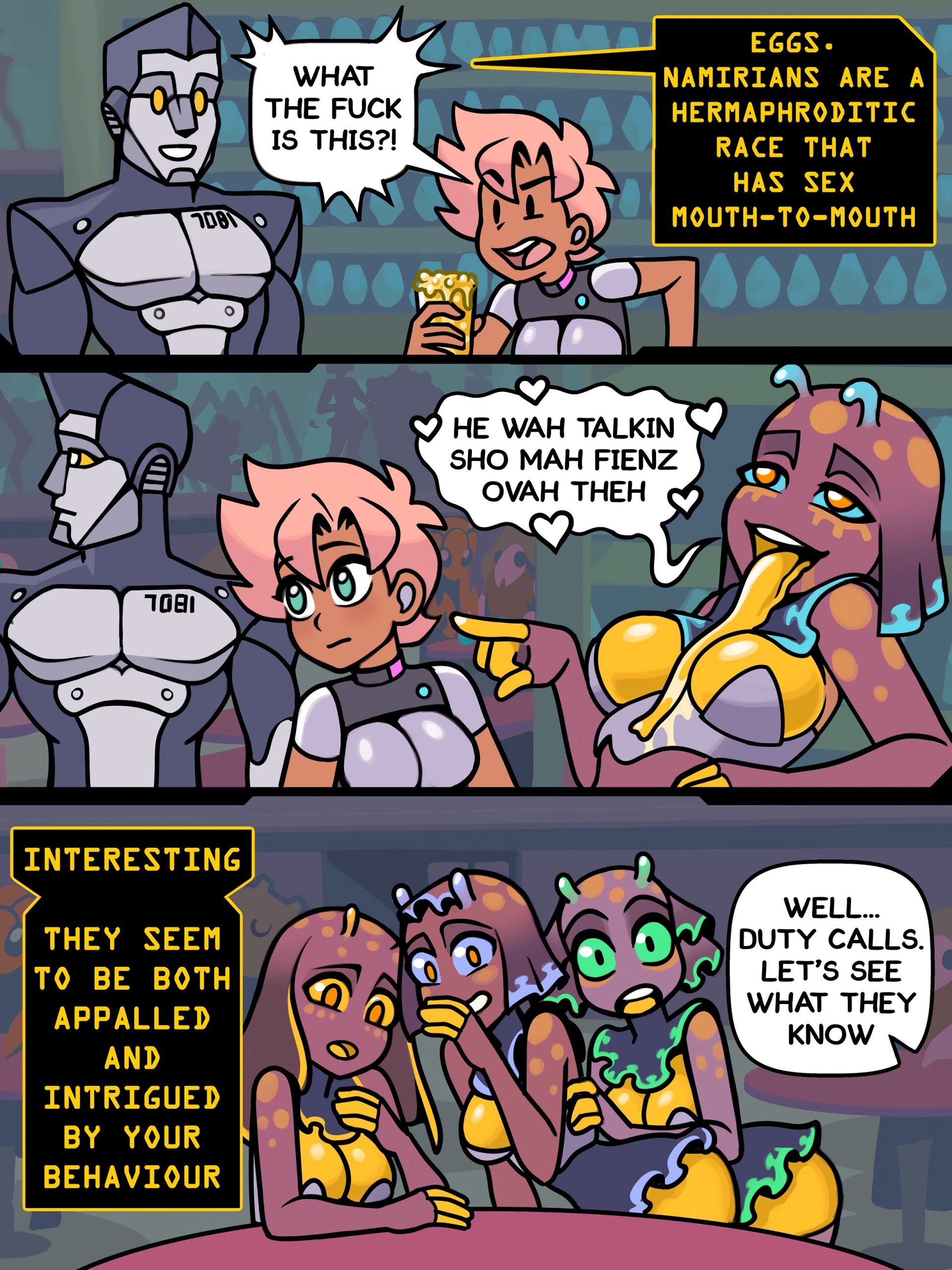 Foreign Tongues porn comic picture 3