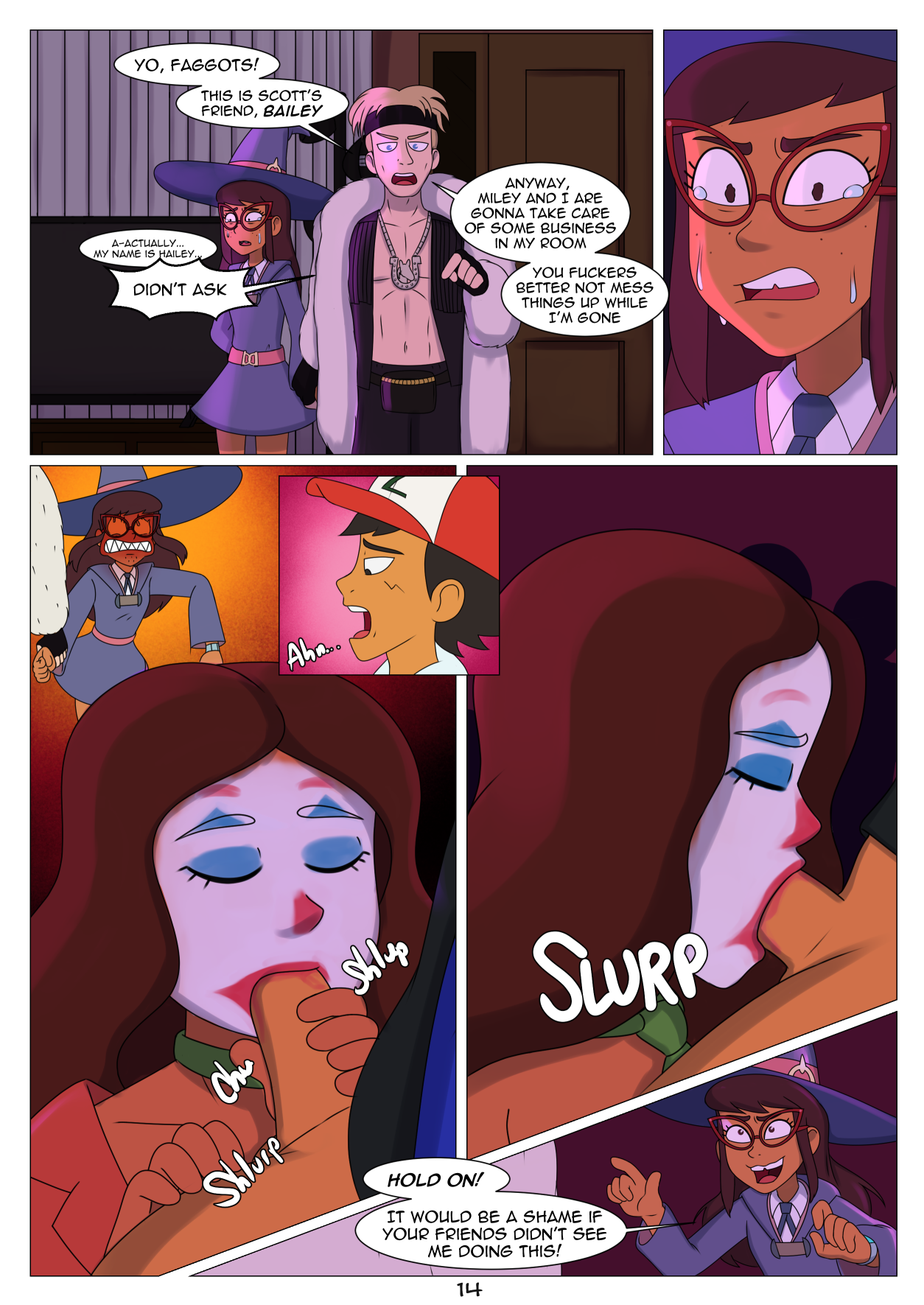 Hailey's Cumtastic Halloween Fiestavaganza porn comic picture 11