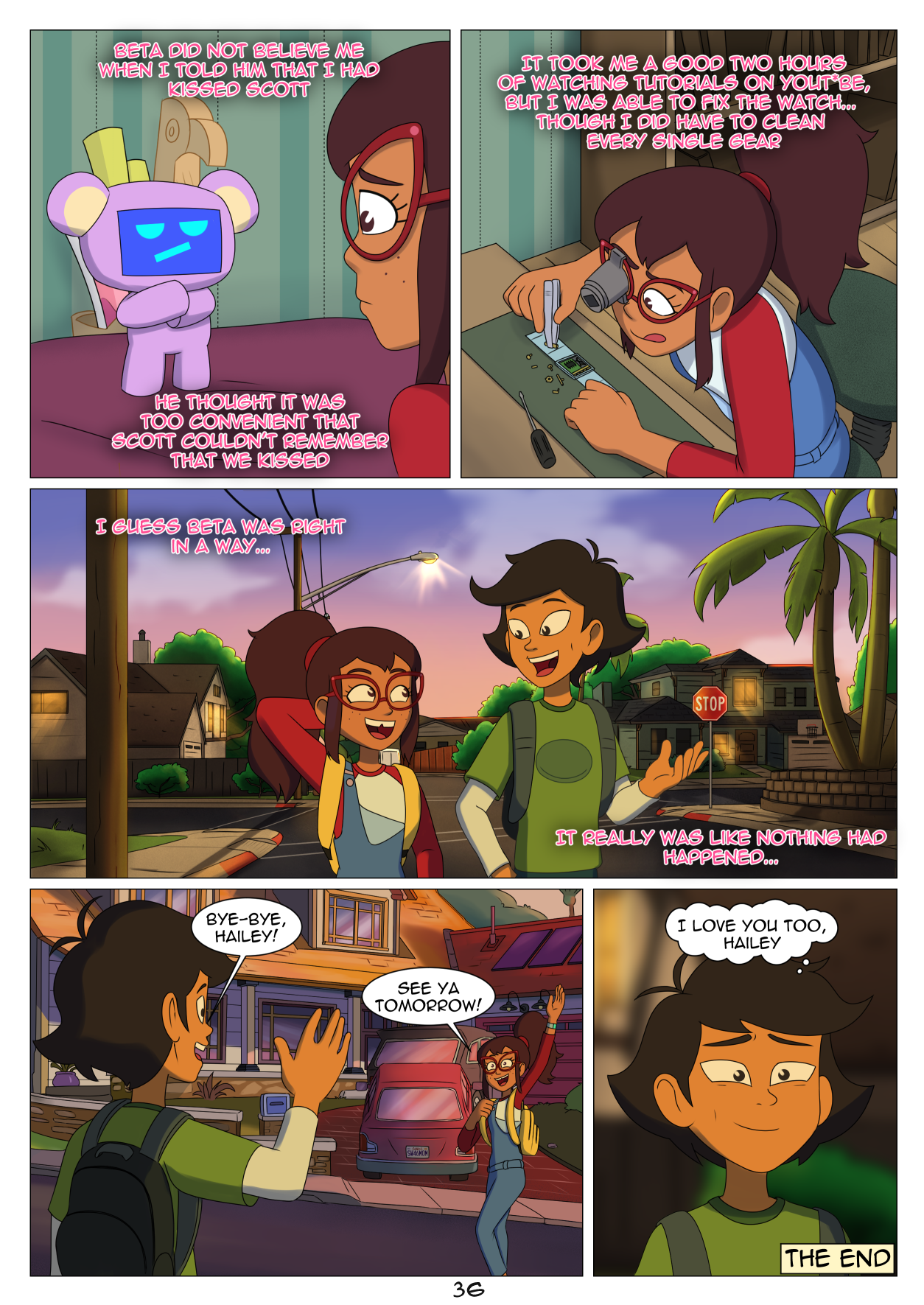 Hailey's Cumtastic Halloween Fiestavaganza porn comic picture 33