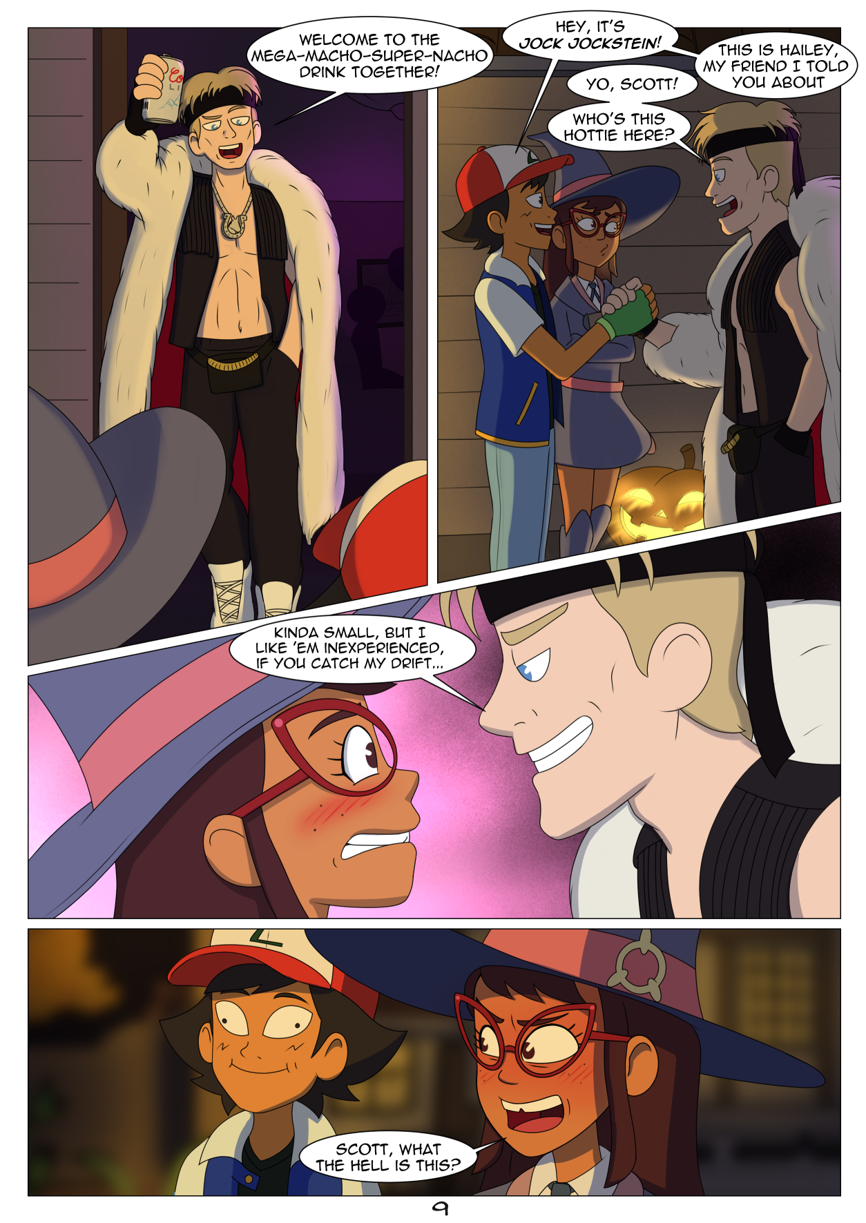 Hailey's Cumtastic Halloween Fiestavaganza porn comic picture 6