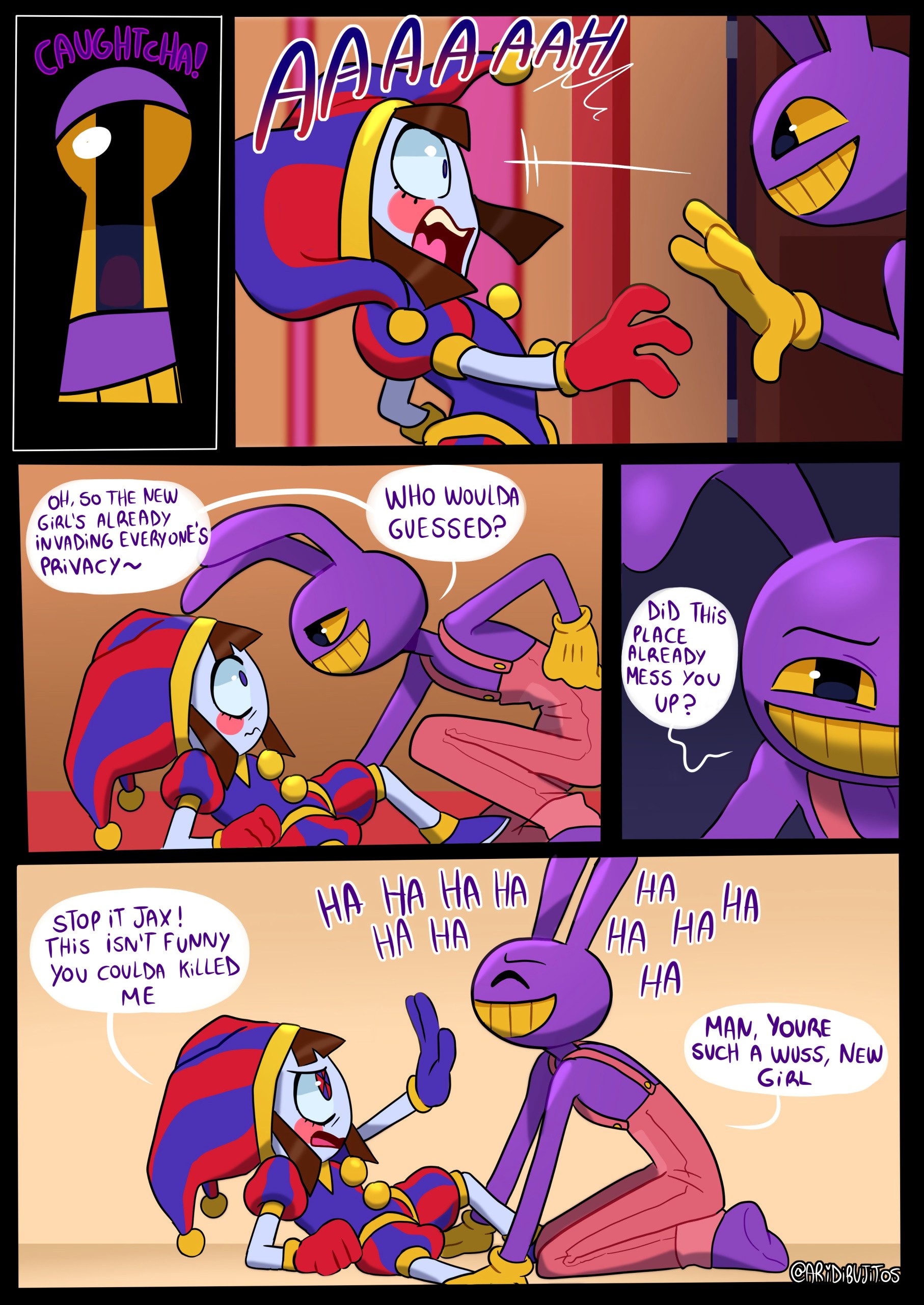 JaxXPomni porn comic picture 2