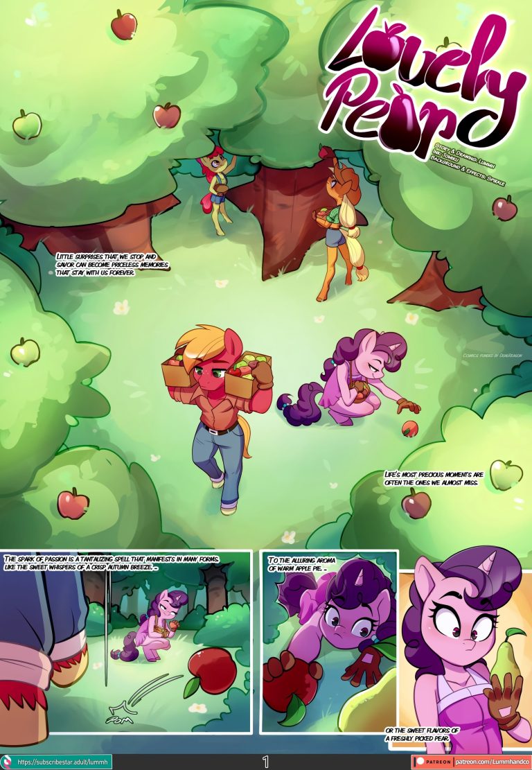 Lovely Pear porn comic picture 1