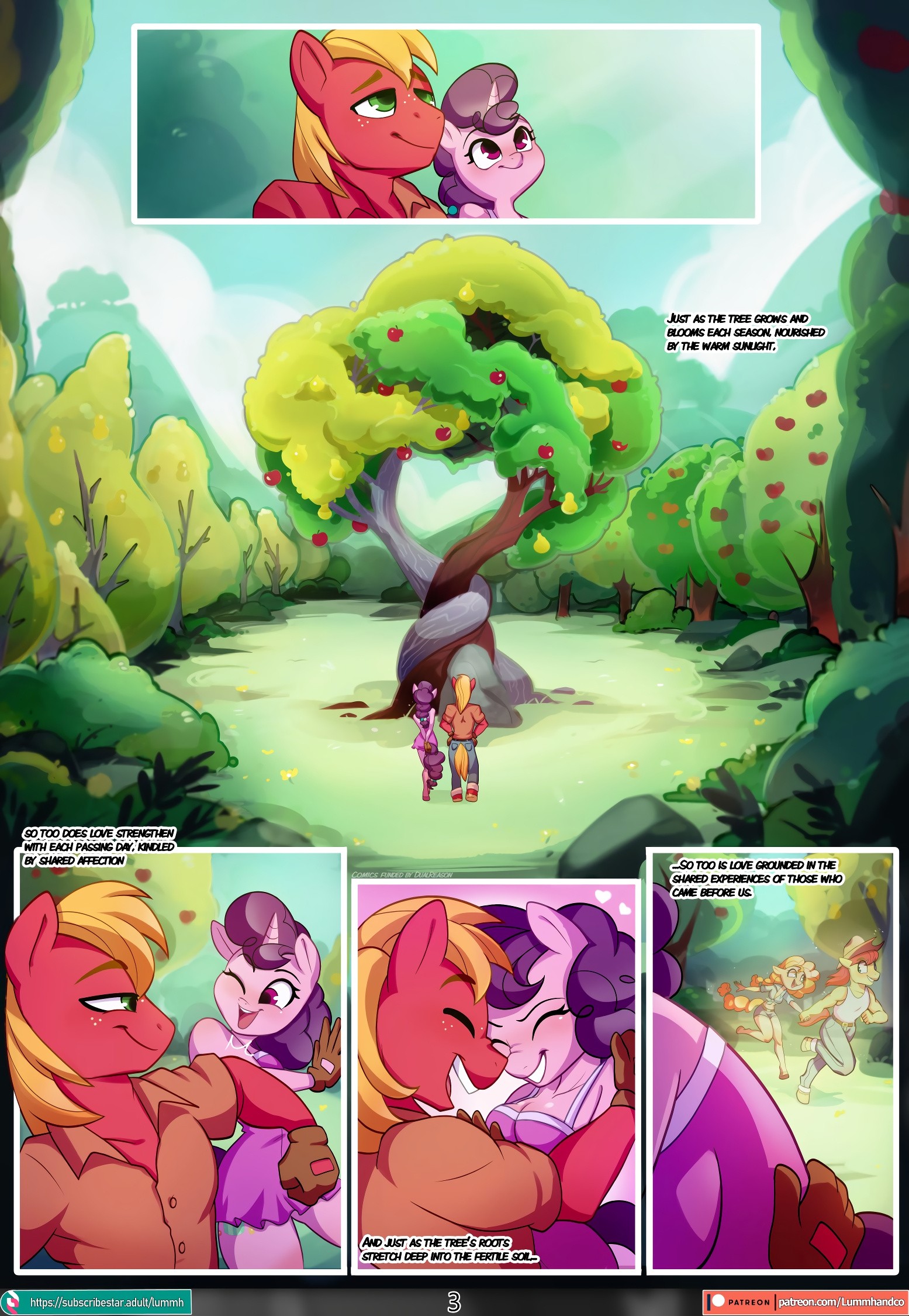 Lovely Pear porn comic picture 3