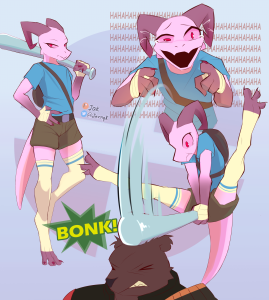 Lya Scout porn comic picture 1