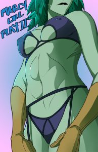 Marcy Will Play 2: Huntress Wizard porn comic picture 1