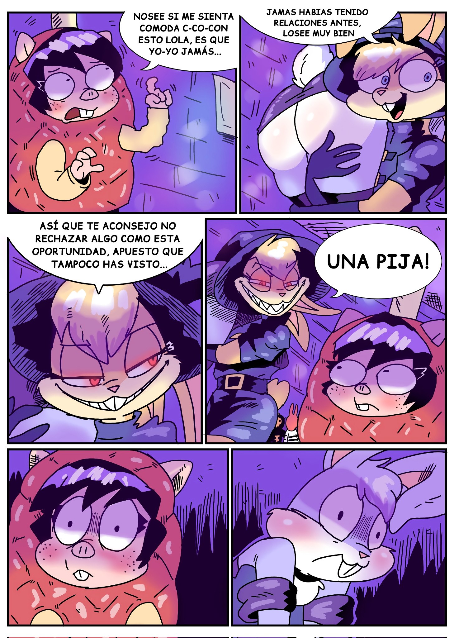 Noche de Sexo (Spanish) porn comic picture 35