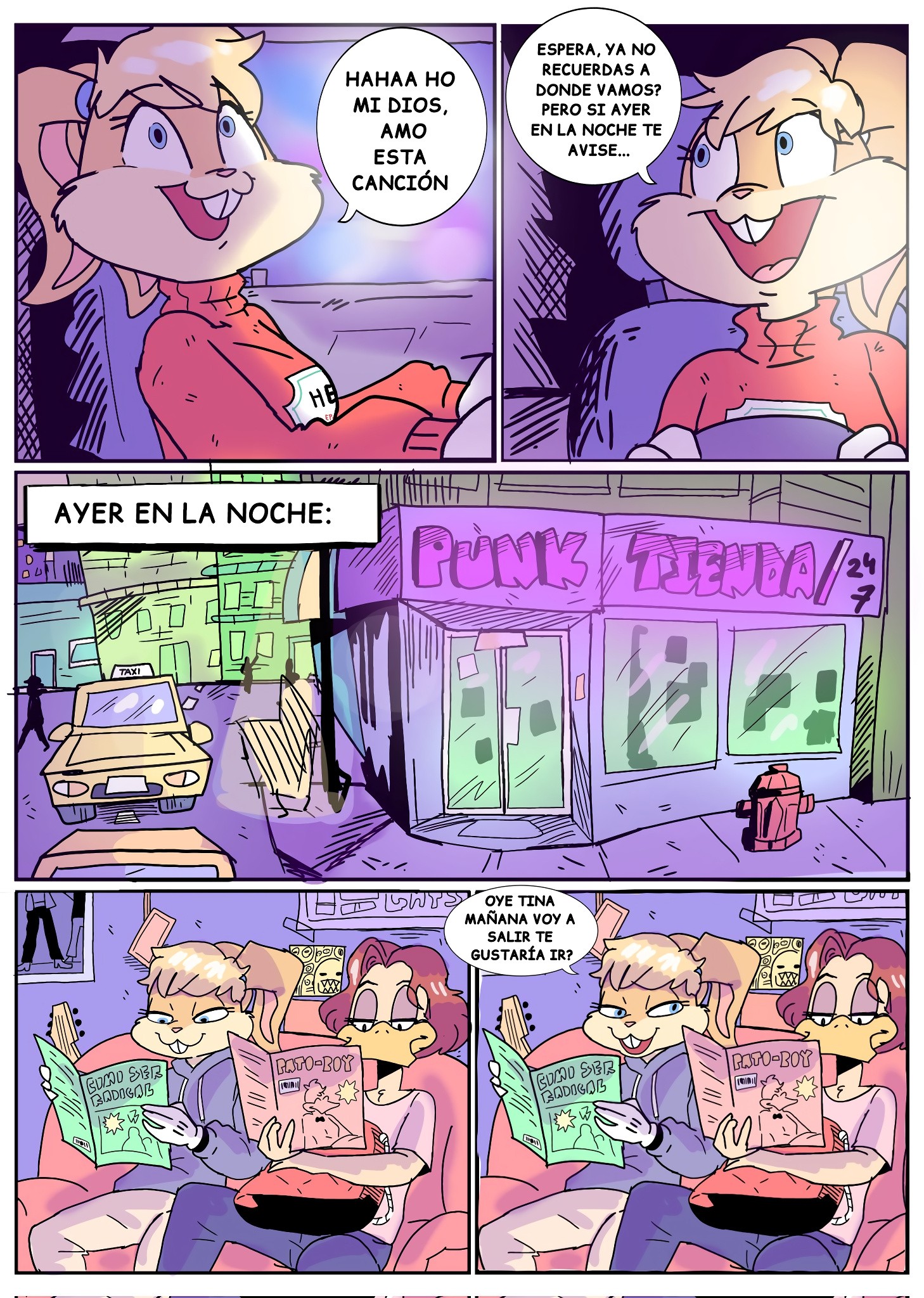 Noche de Sexo (Spanish) porn comic picture 5
