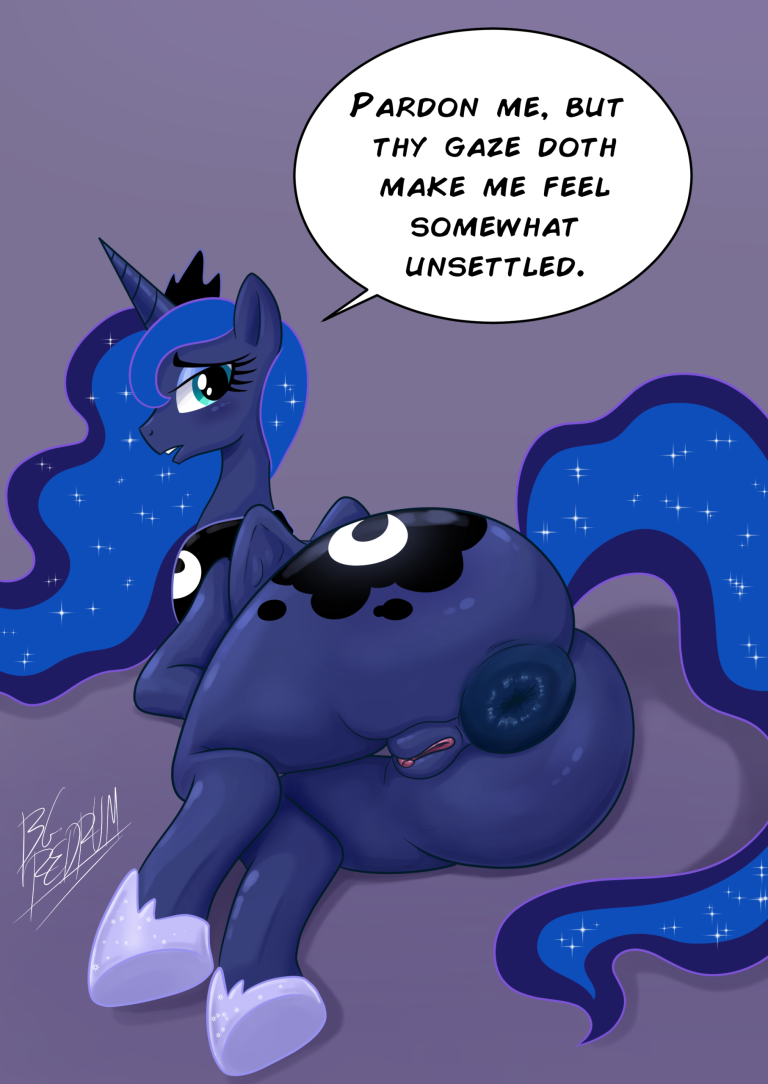 Princess Luna porn comic picture 1
