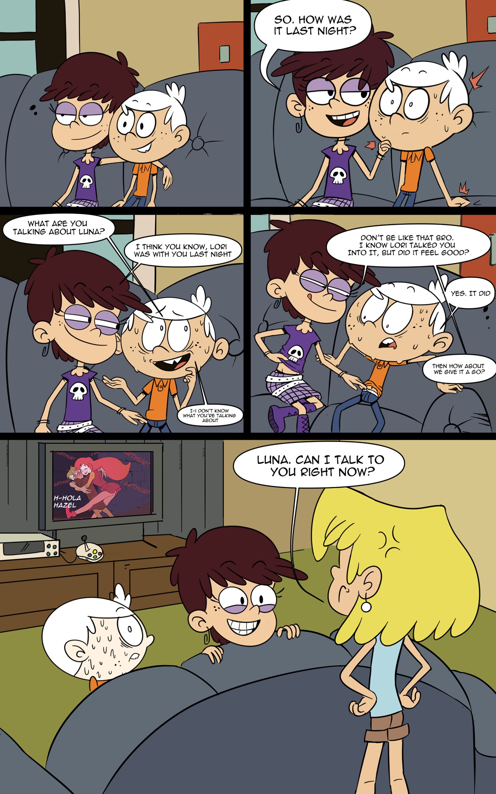 Secret's revealed porn comic picture 3