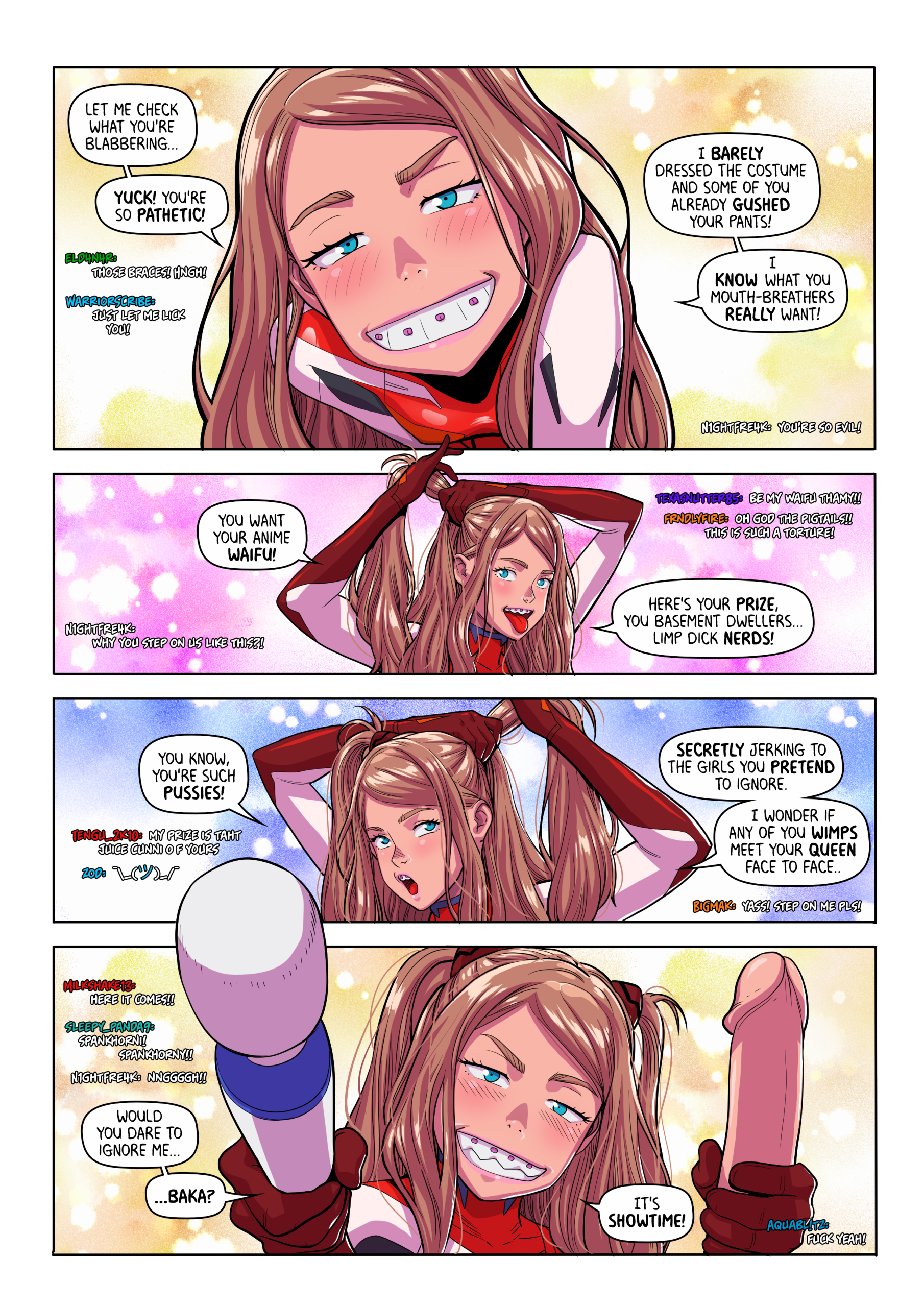 Super Tammy Cam Show porn comic picture 7