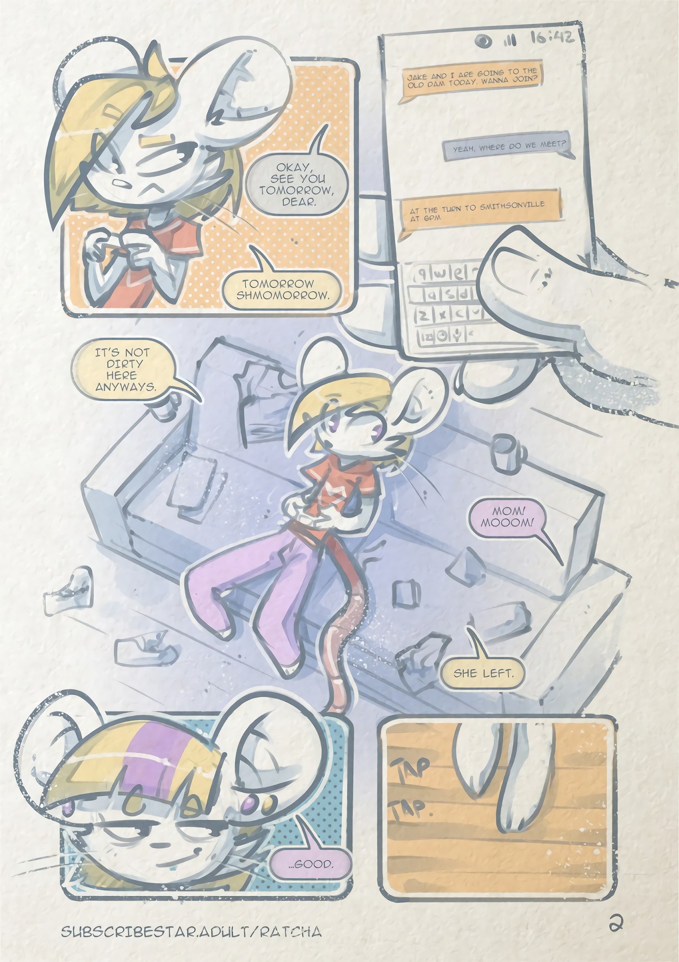 The Dam porn comic picture 2