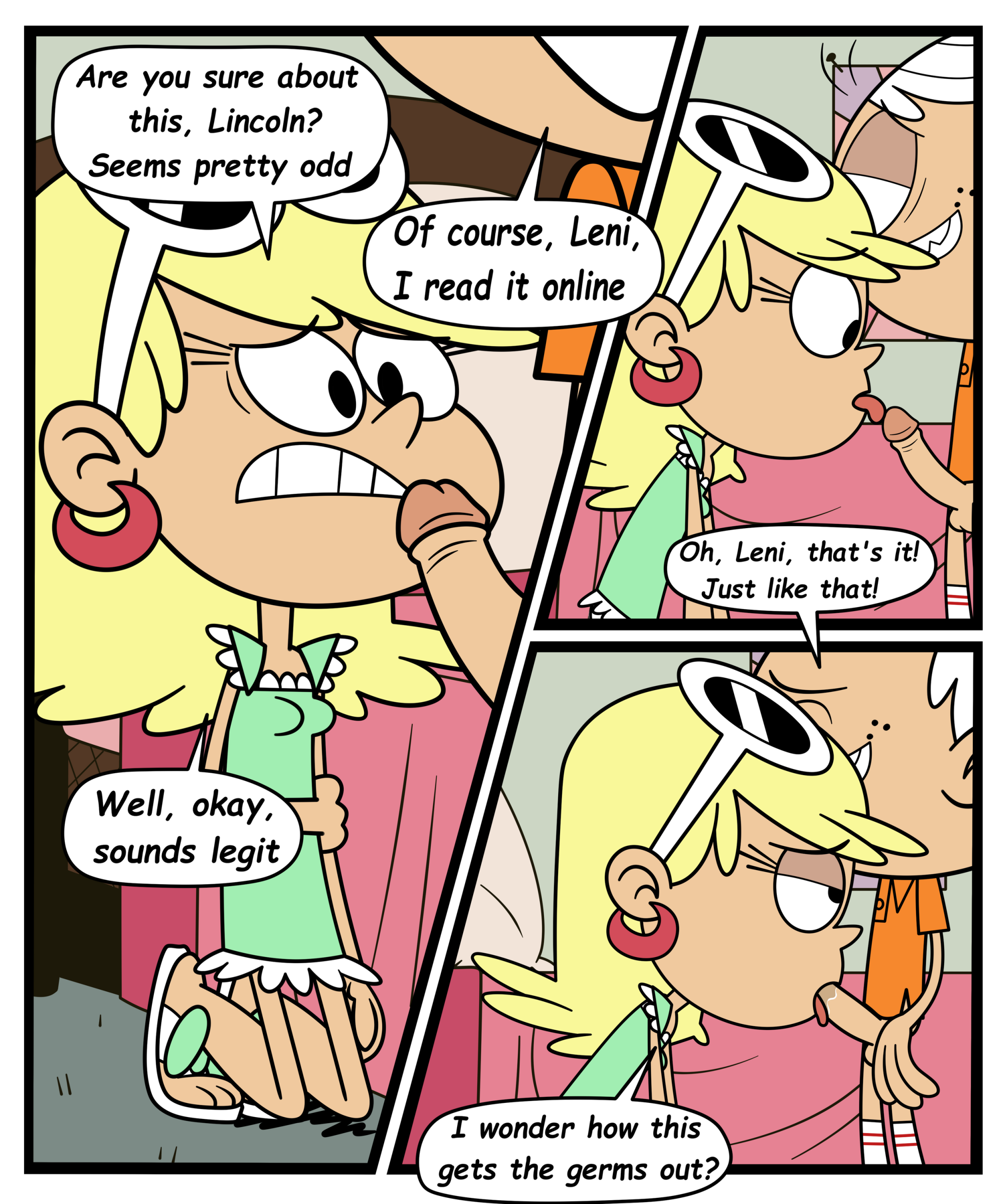 The Loud House Training Leni porn comic picture 2