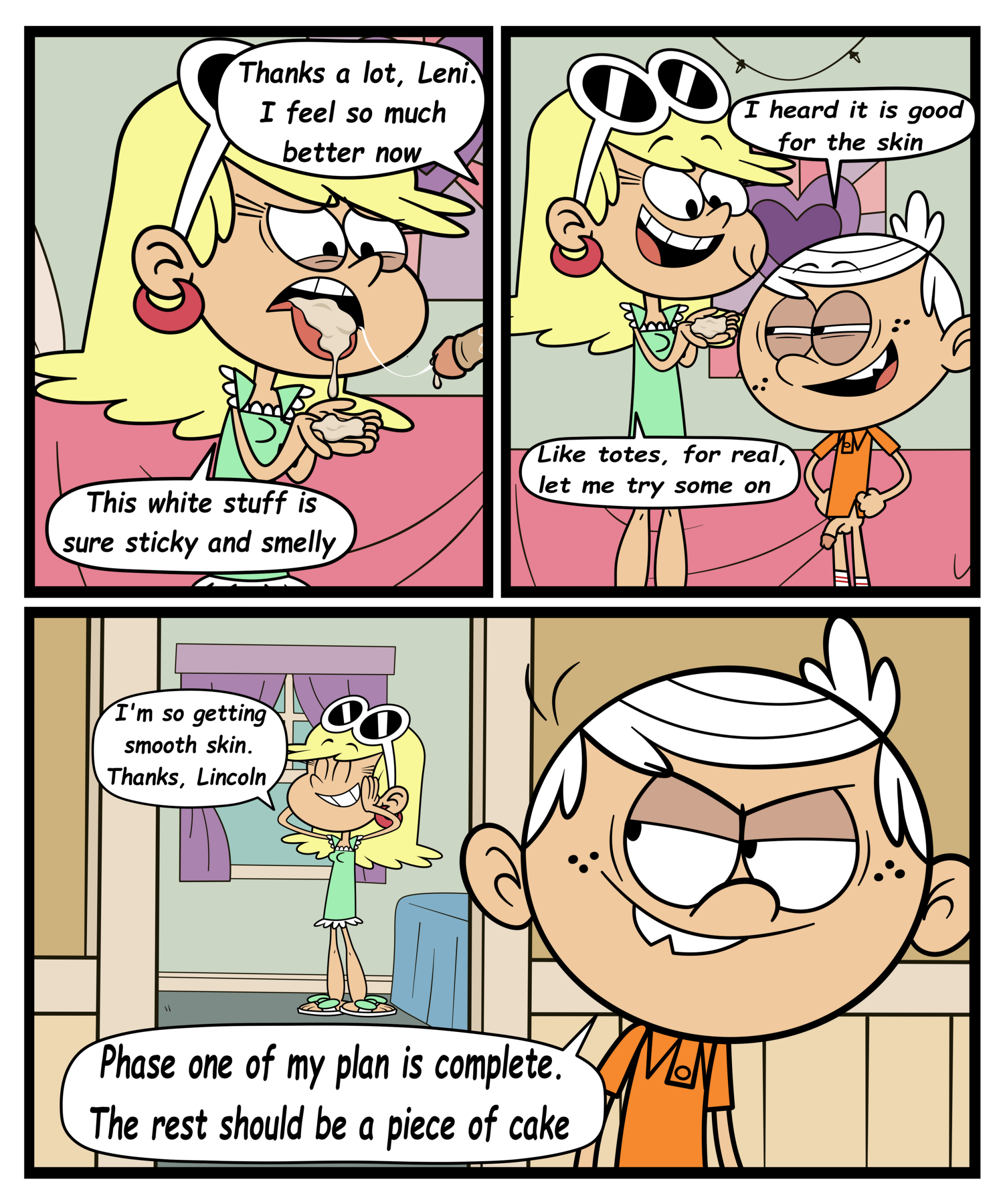 The Loud House Training Leni porn comic picture 4