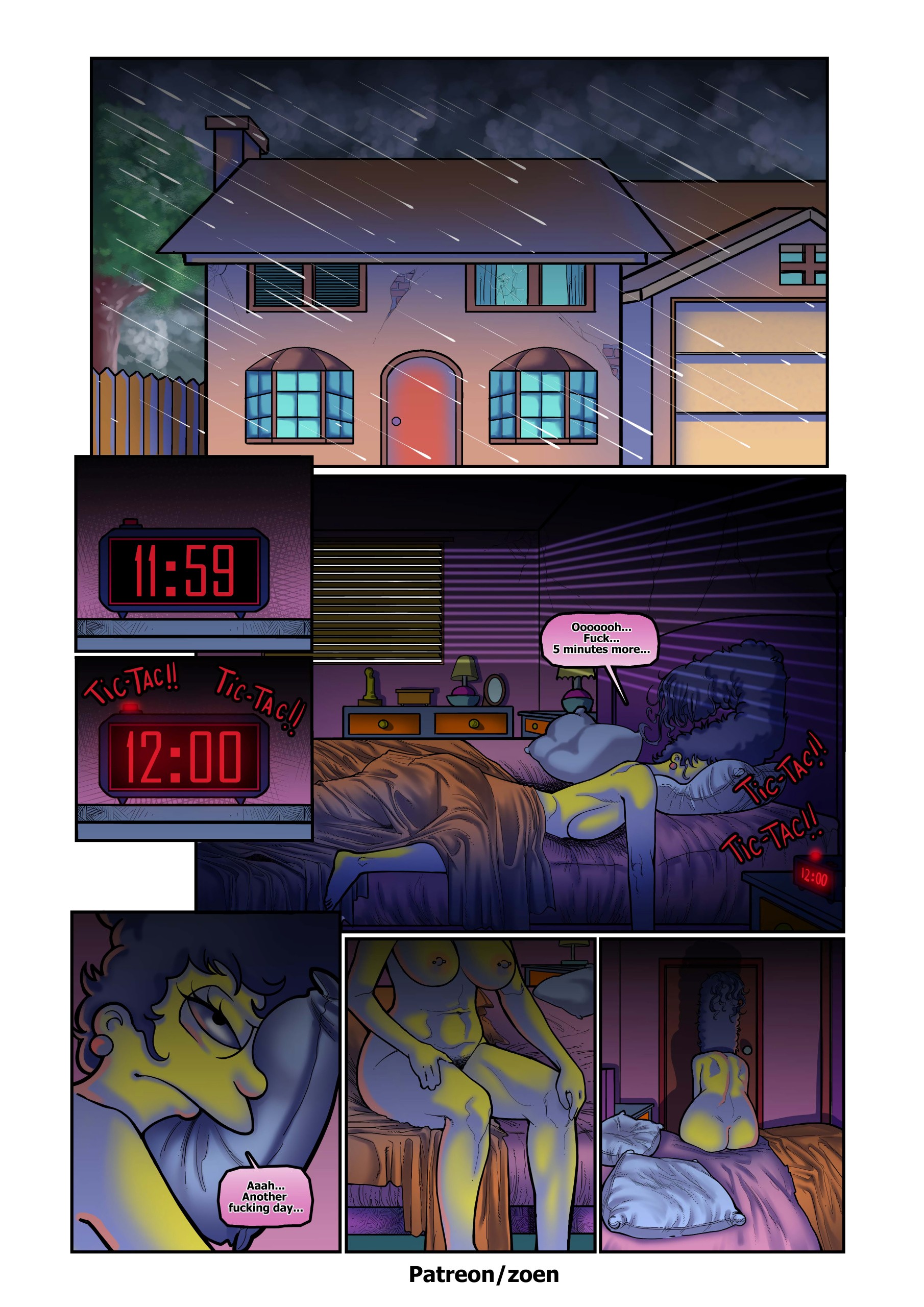 The Simpsons My Best Friend's Mom porn comic picture 19