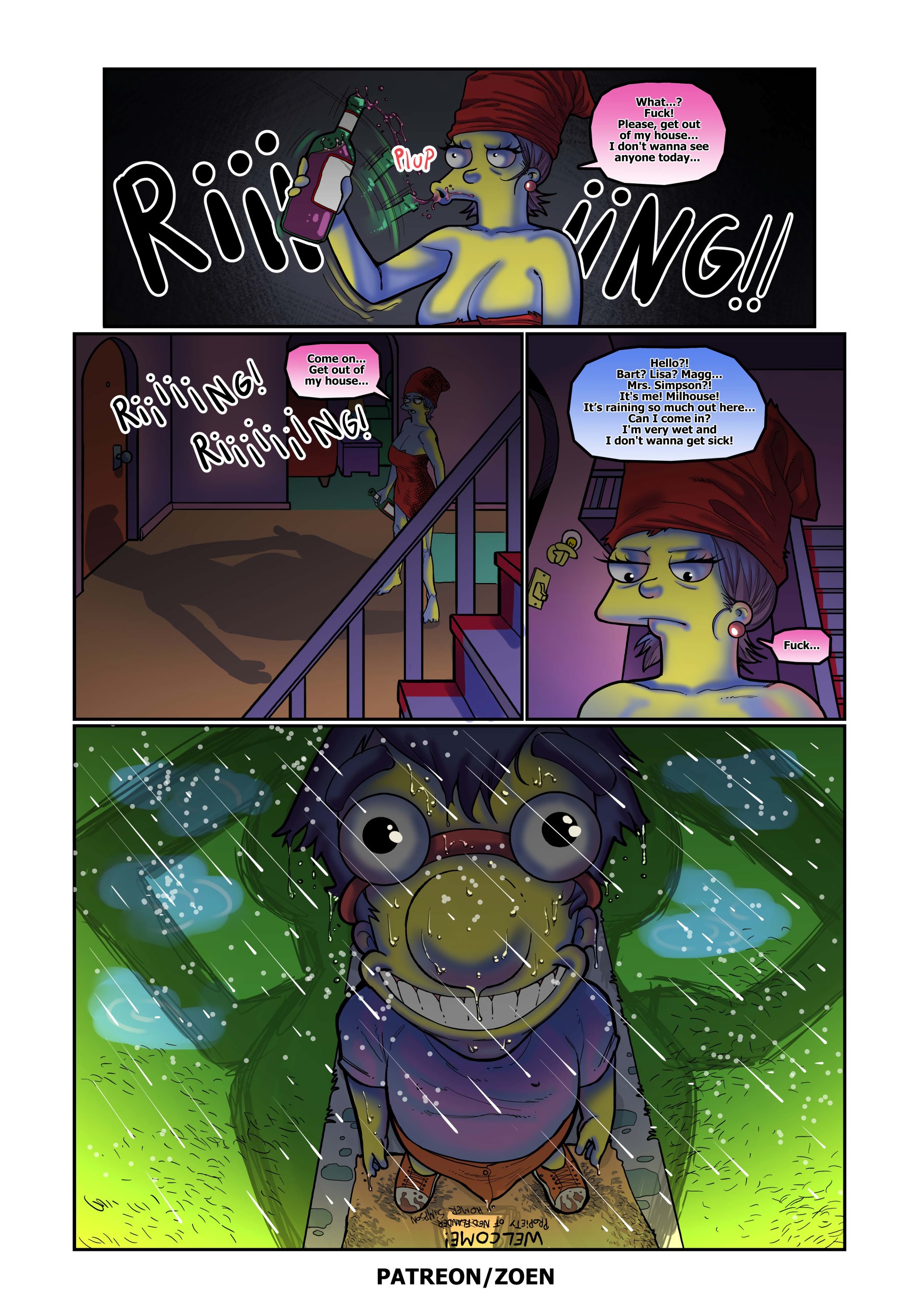 The Simpsons My Best Friend's Mom porn comic picture 25