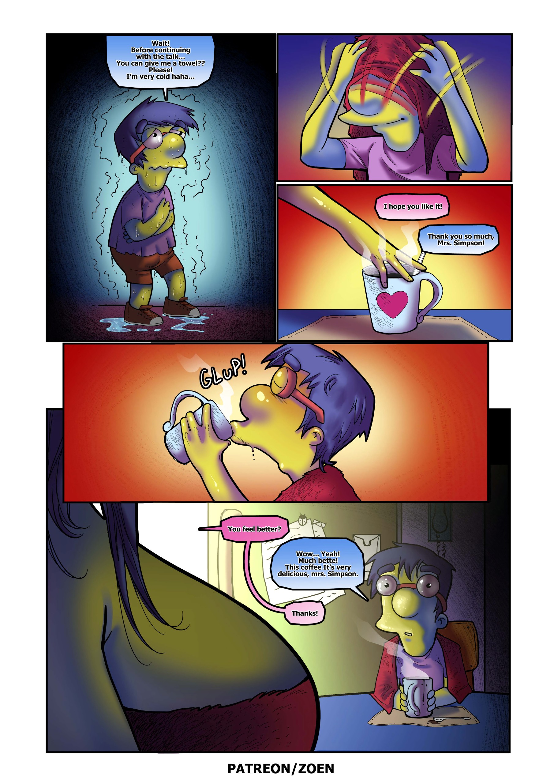 The Simpsons My Best Friend's Mom porn comic picture 28